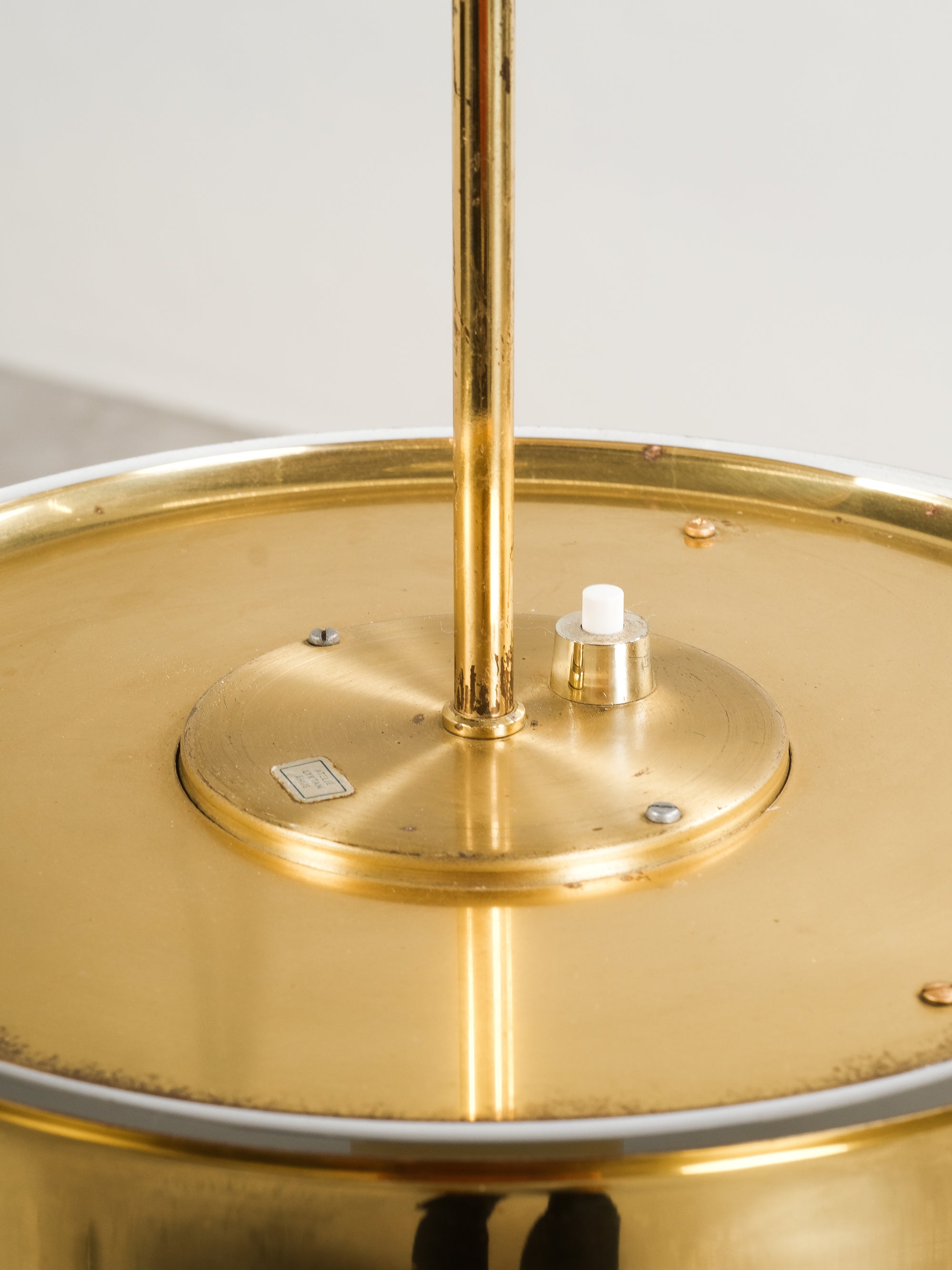 Brass &quot;Bumling&quot; Ceiling Lamp by Anders Pehrson for Ateljé Lyktan