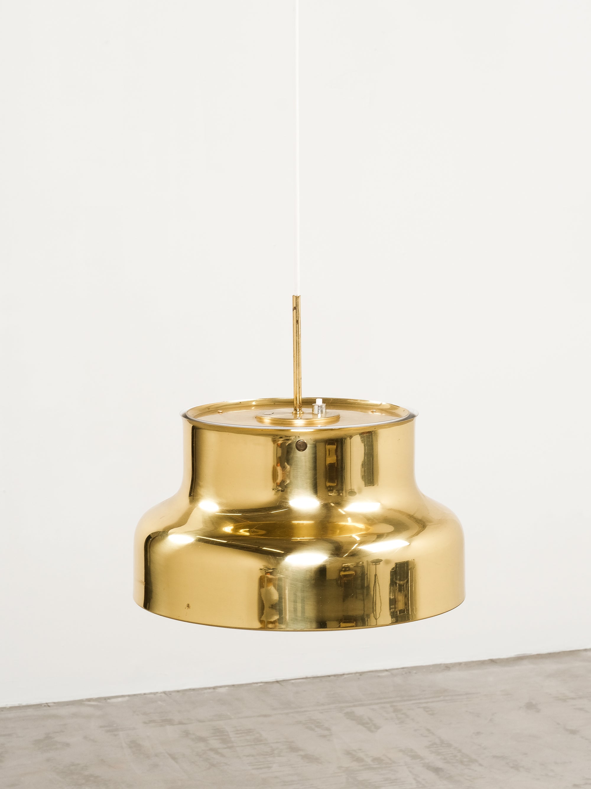 Brass &quot;Bumling&quot; Ceiling Lamp by Anders Pehrson for Ateljé Lyktan