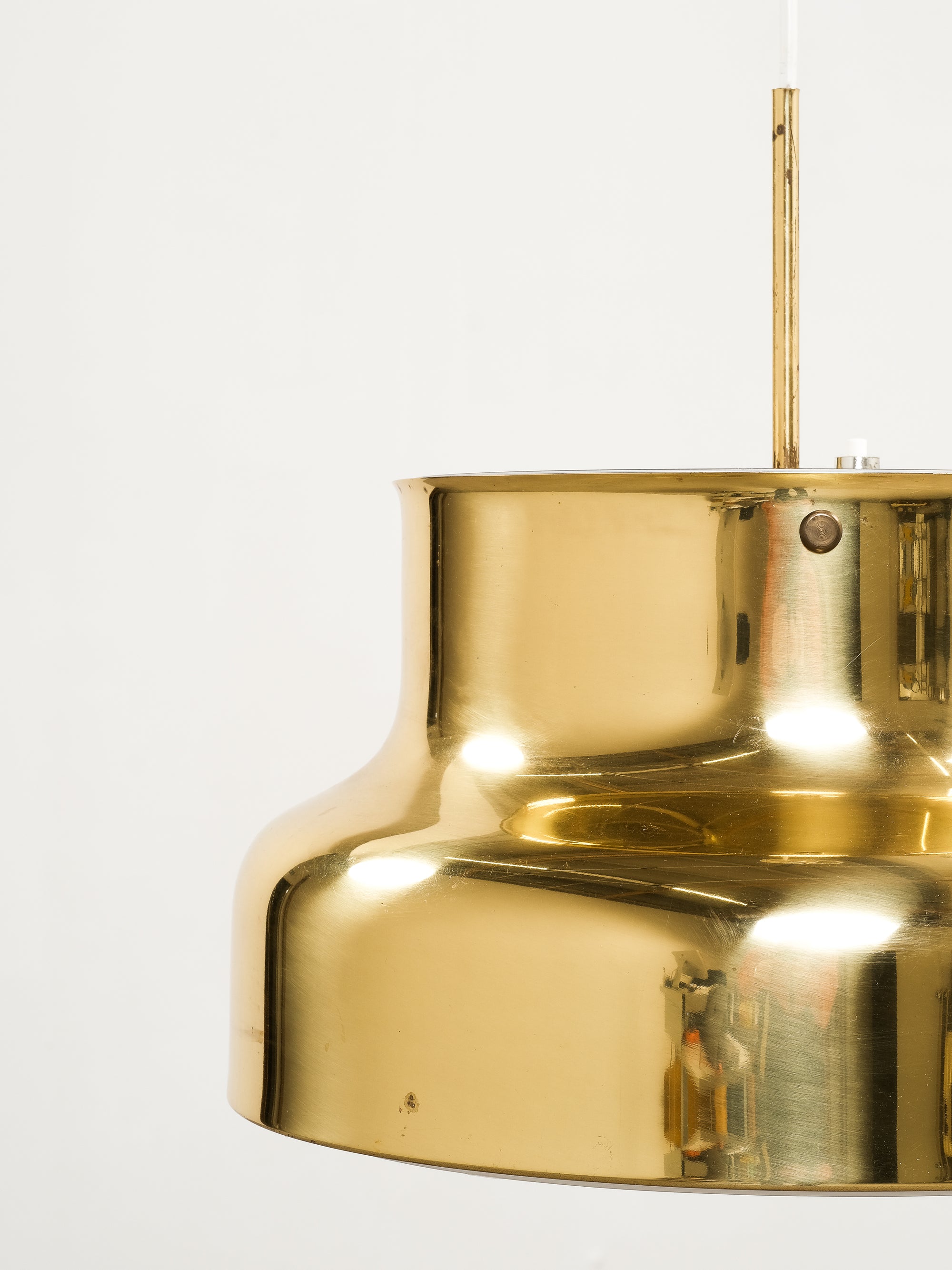 Brass &quot;Bumling&quot; Ceiling Lamp by Anders Pehrson for Ateljé Lyktan