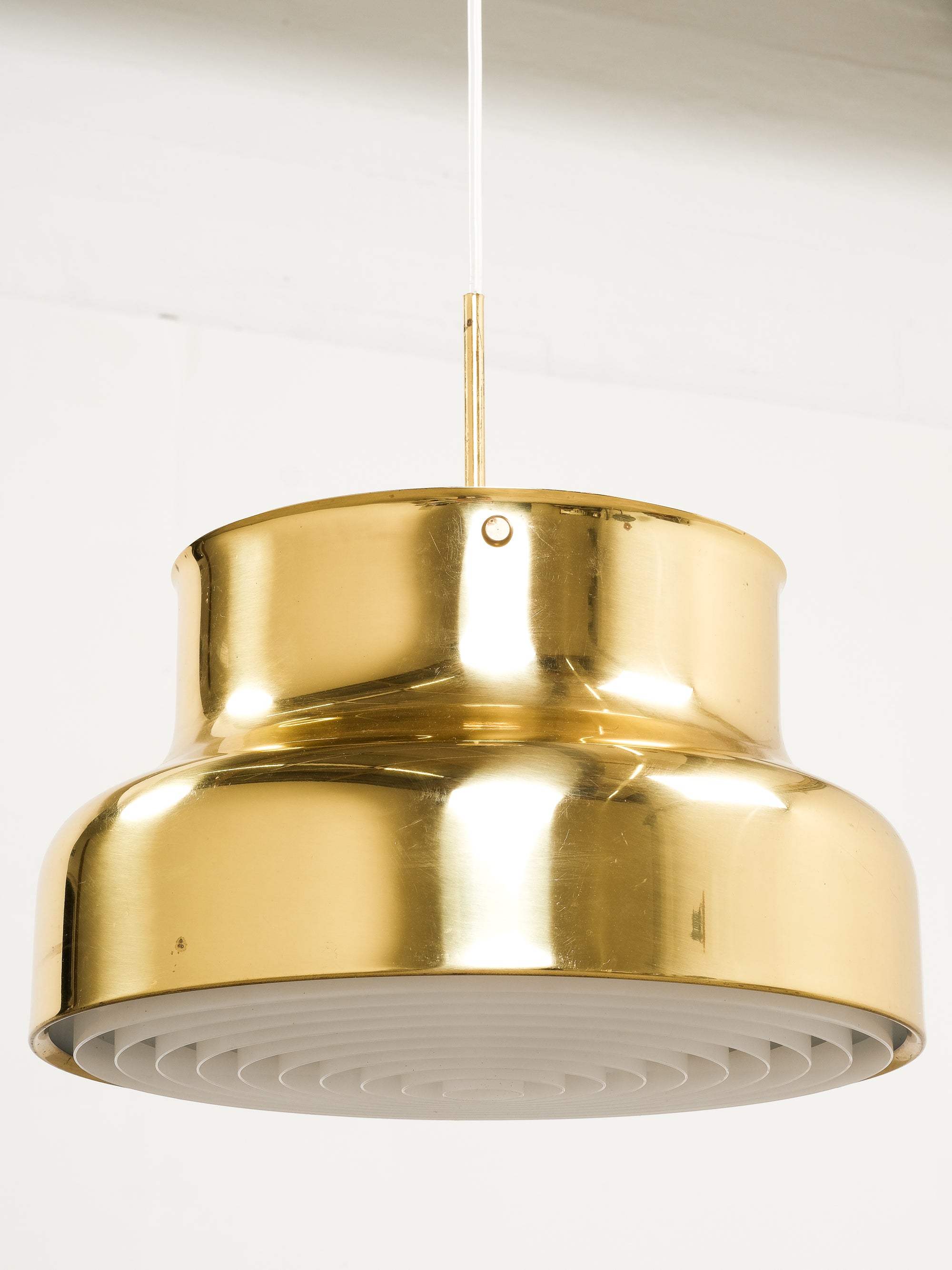 Brass &quot;Bumling&quot; Ceiling Lamp by Anders Pehrson for Ateljé Lyktan