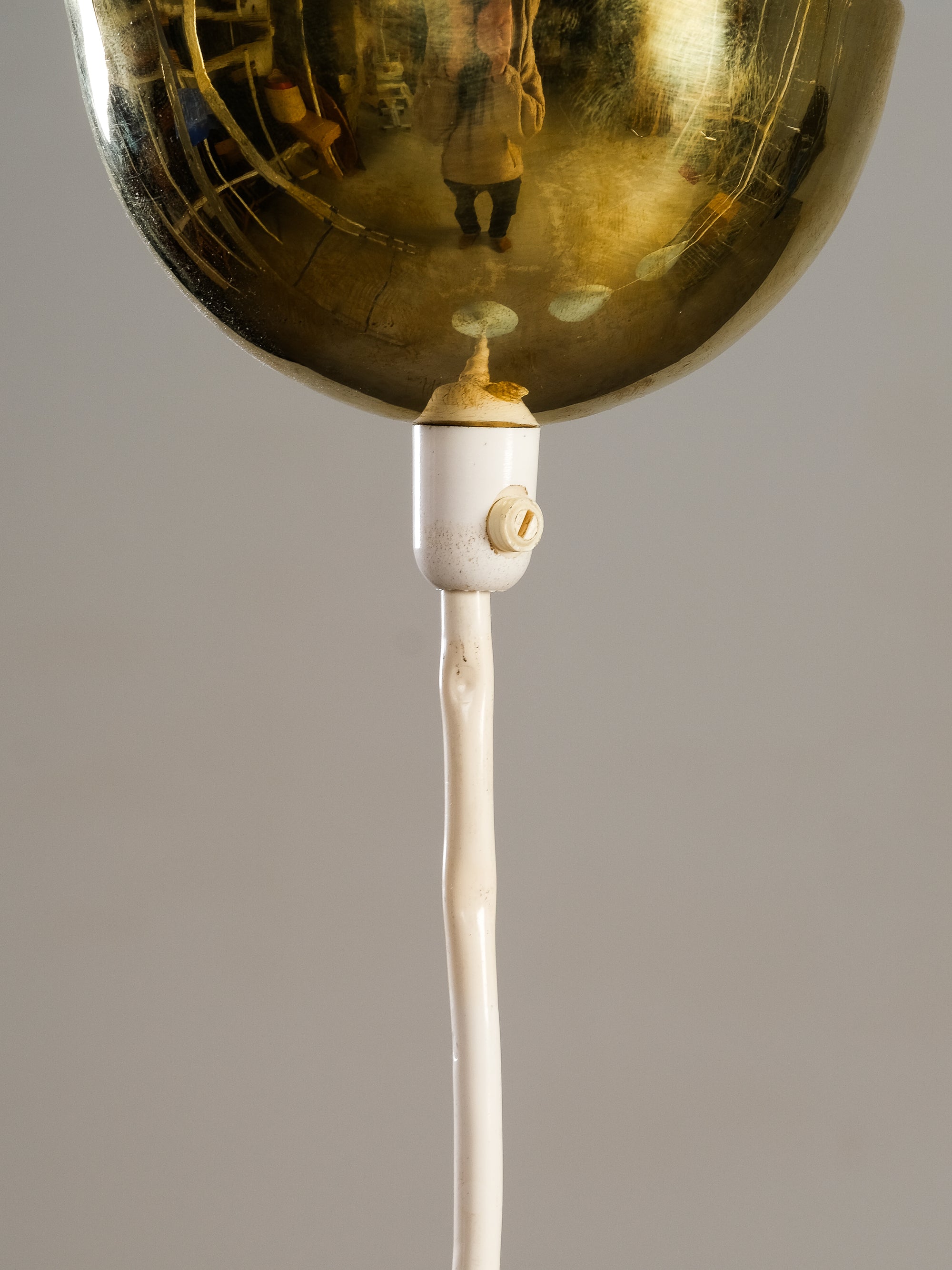 Set of 3 Pendant Lamps Model 61-314 by Lisa Johansson-Pape, Orno, Finland, 1950s