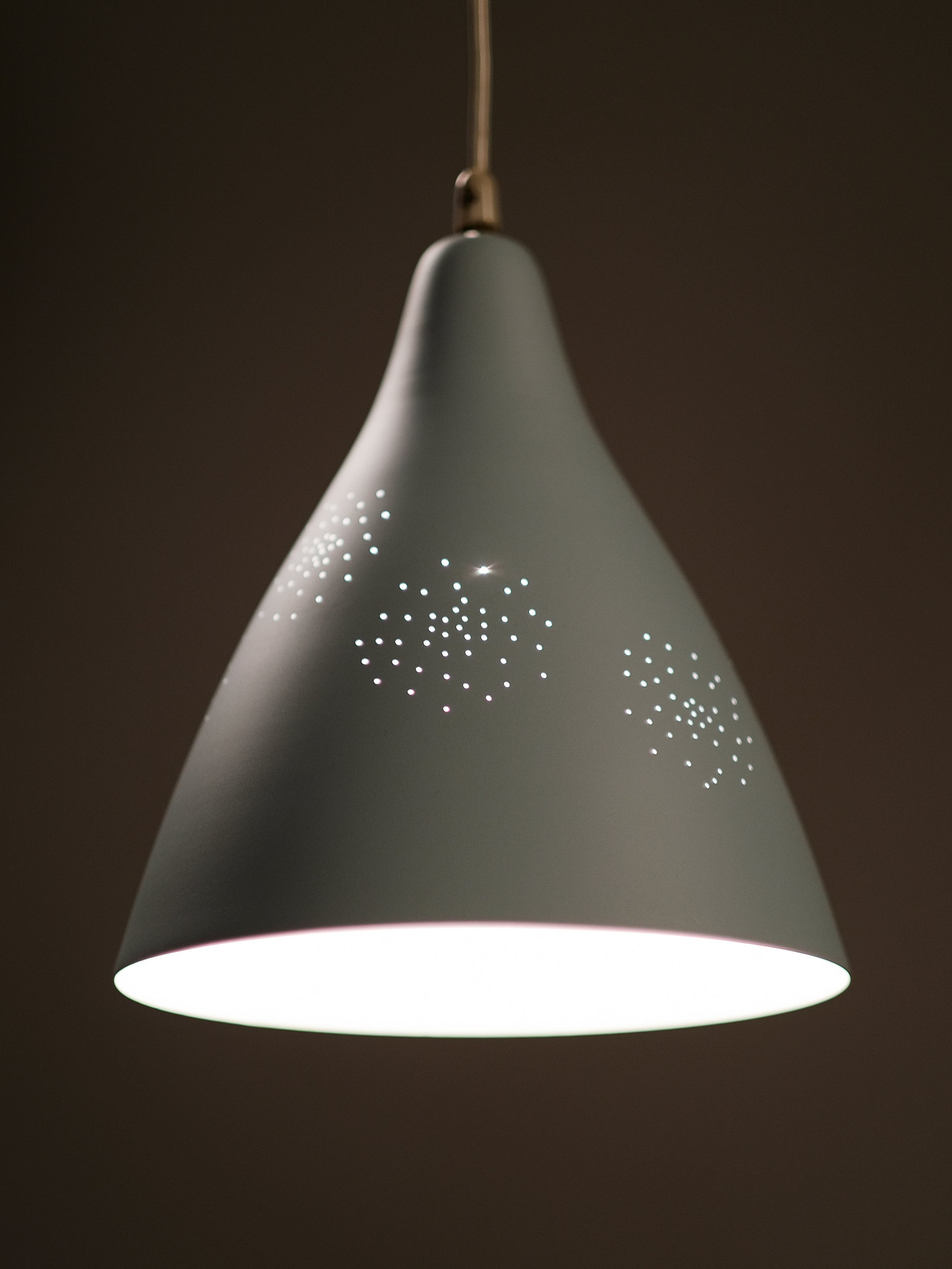 Set of 3 Pendant Lamps Model 61-314 by Lisa Johansson-Pape, Orno, Finland, 1950s