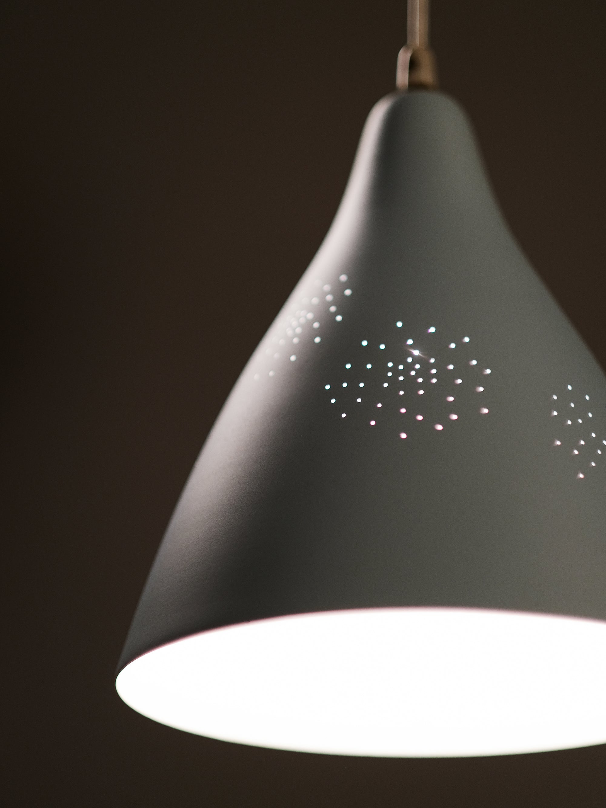 Set of 3 Pendant Lamps Model 61-314 by Lisa Johansson-Pape, Orno, Finland, 1950s