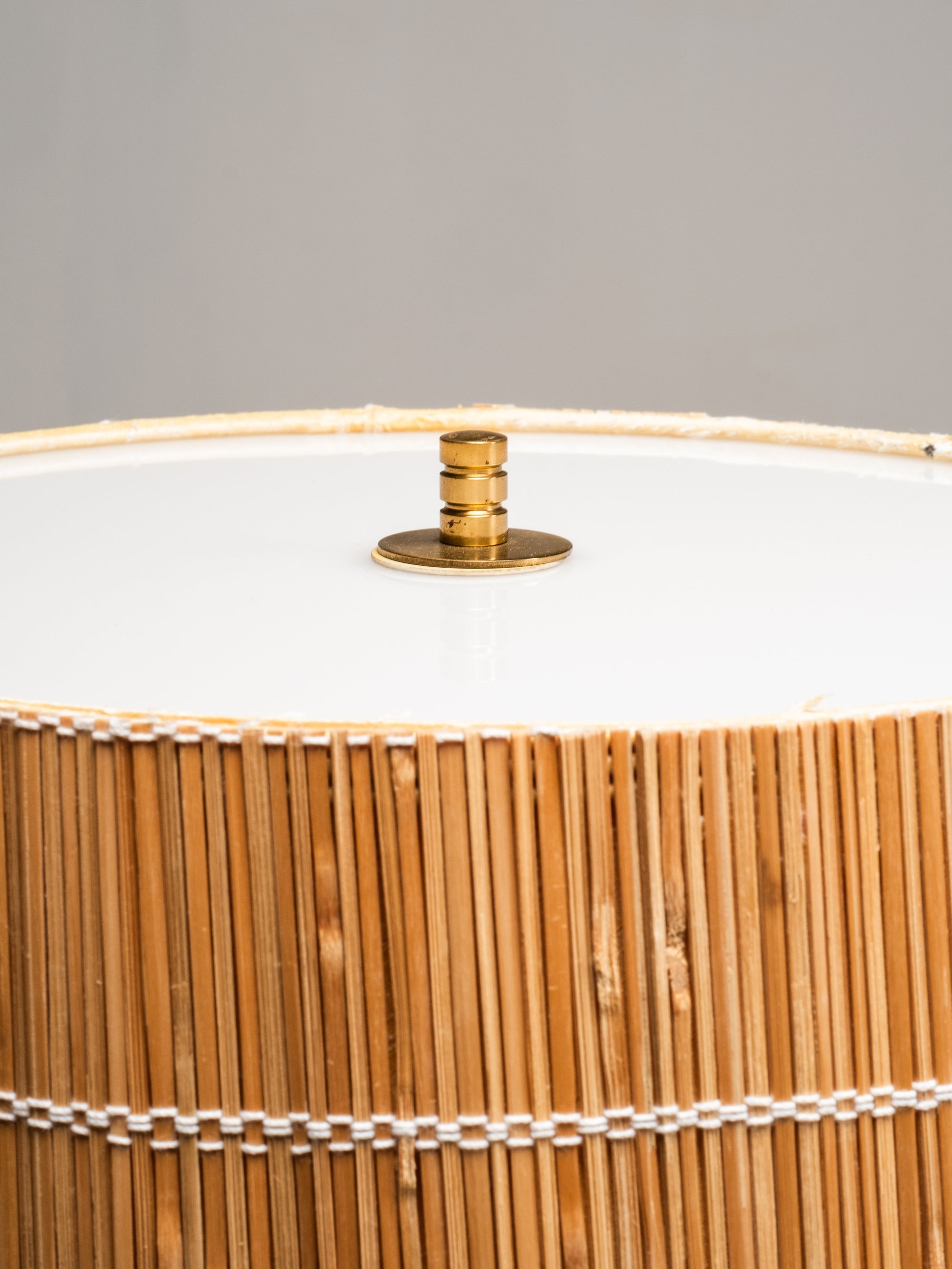 Brass Table Lamp B-024 by Alf Svensson &amp; Yngvar Sandström for Bergboms, 1960s