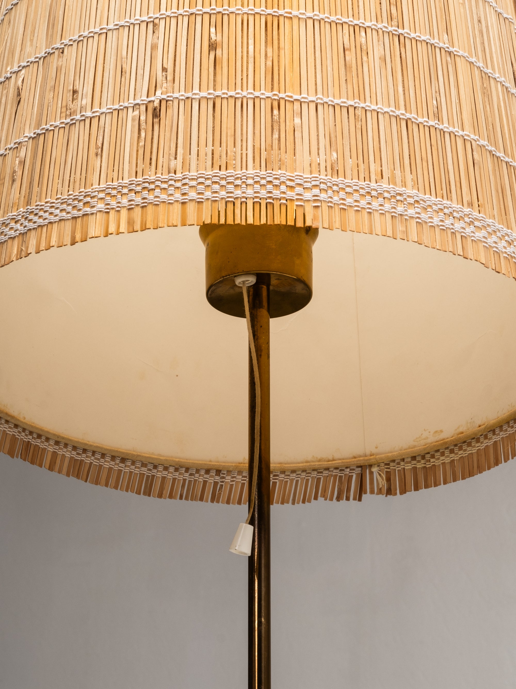 Brass Table Lamp B-024 by Alf Svensson &amp; Yngvar Sandström for Bergboms, 1960s