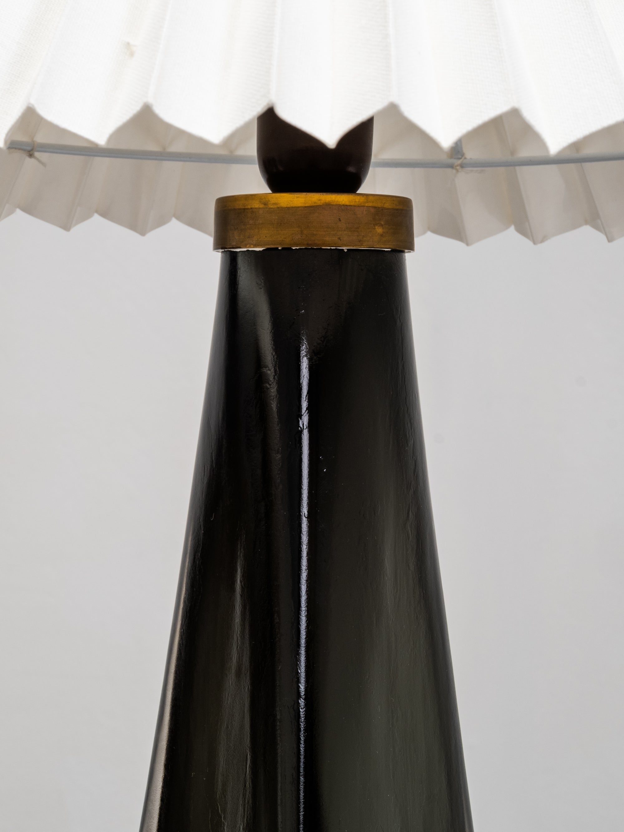 Pair of Large Glass Table Lamps Model RD 1319 by Carl Fagerlund for Orrefors