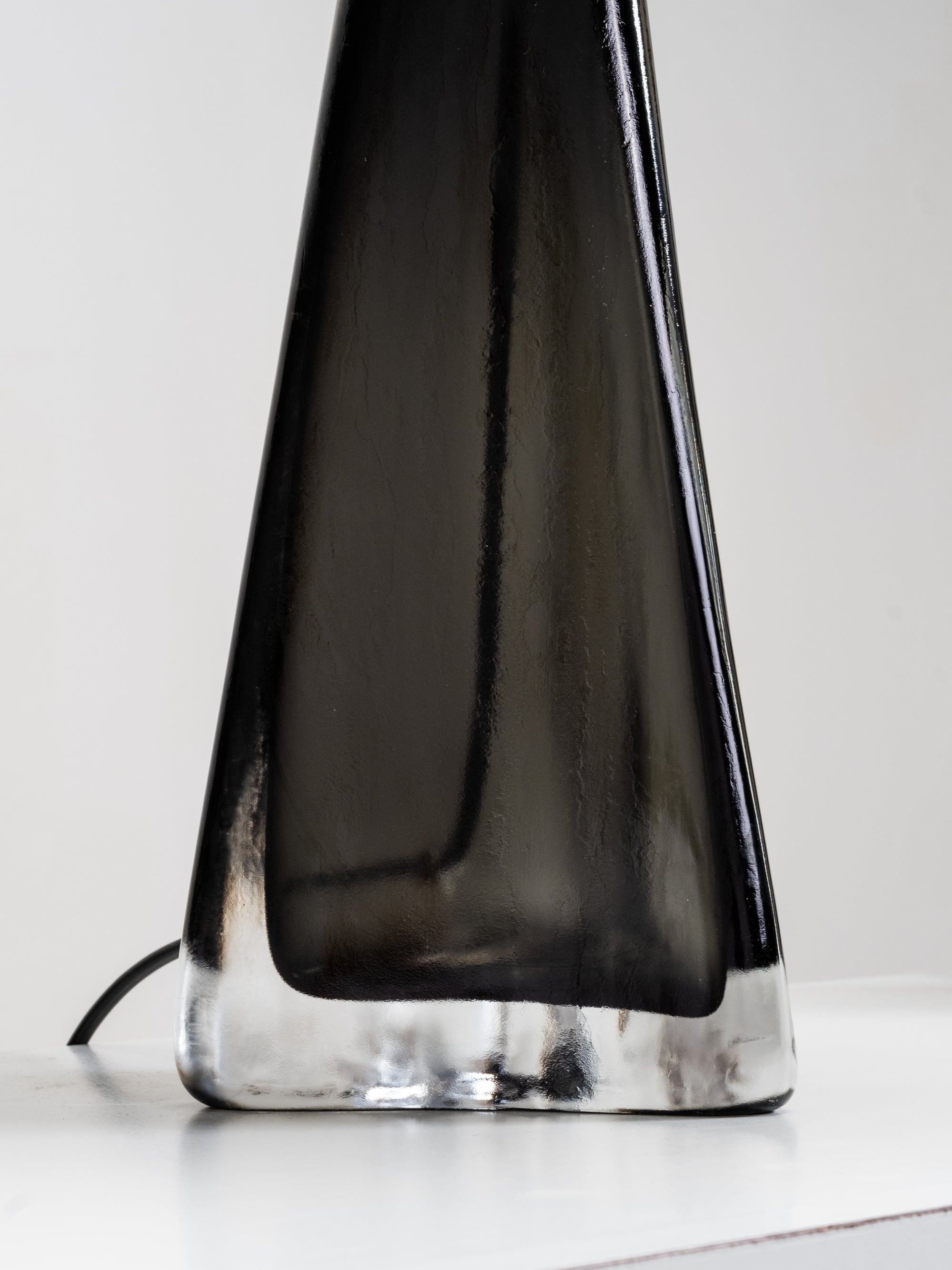 Pair of Large Glass Table Lamps Model RD 1319 by Carl Fagerlund for Orrefors