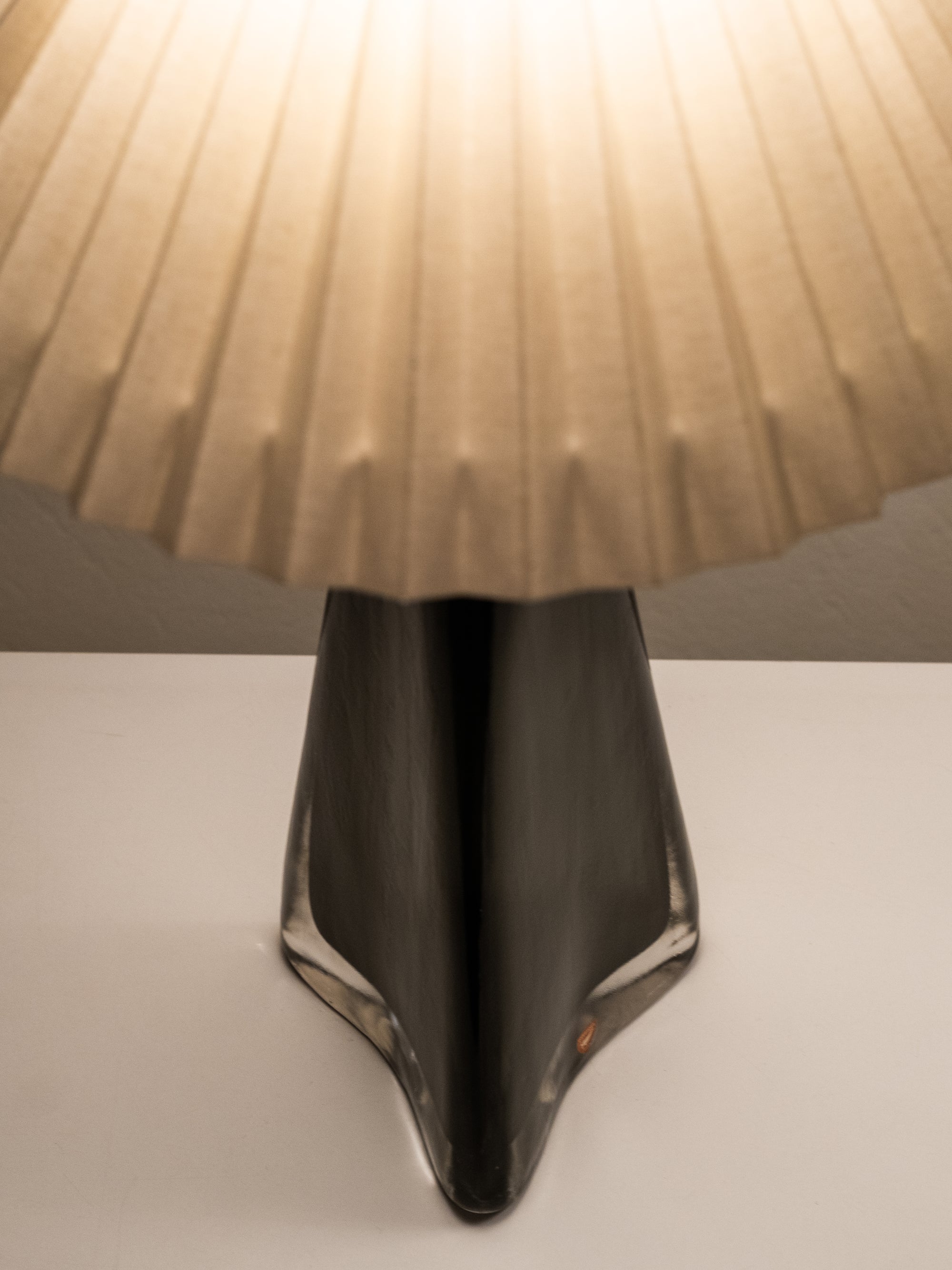 Pair of Large Glass Table Lamps Model RD 1319 by Carl Fagerlund for Orrefors