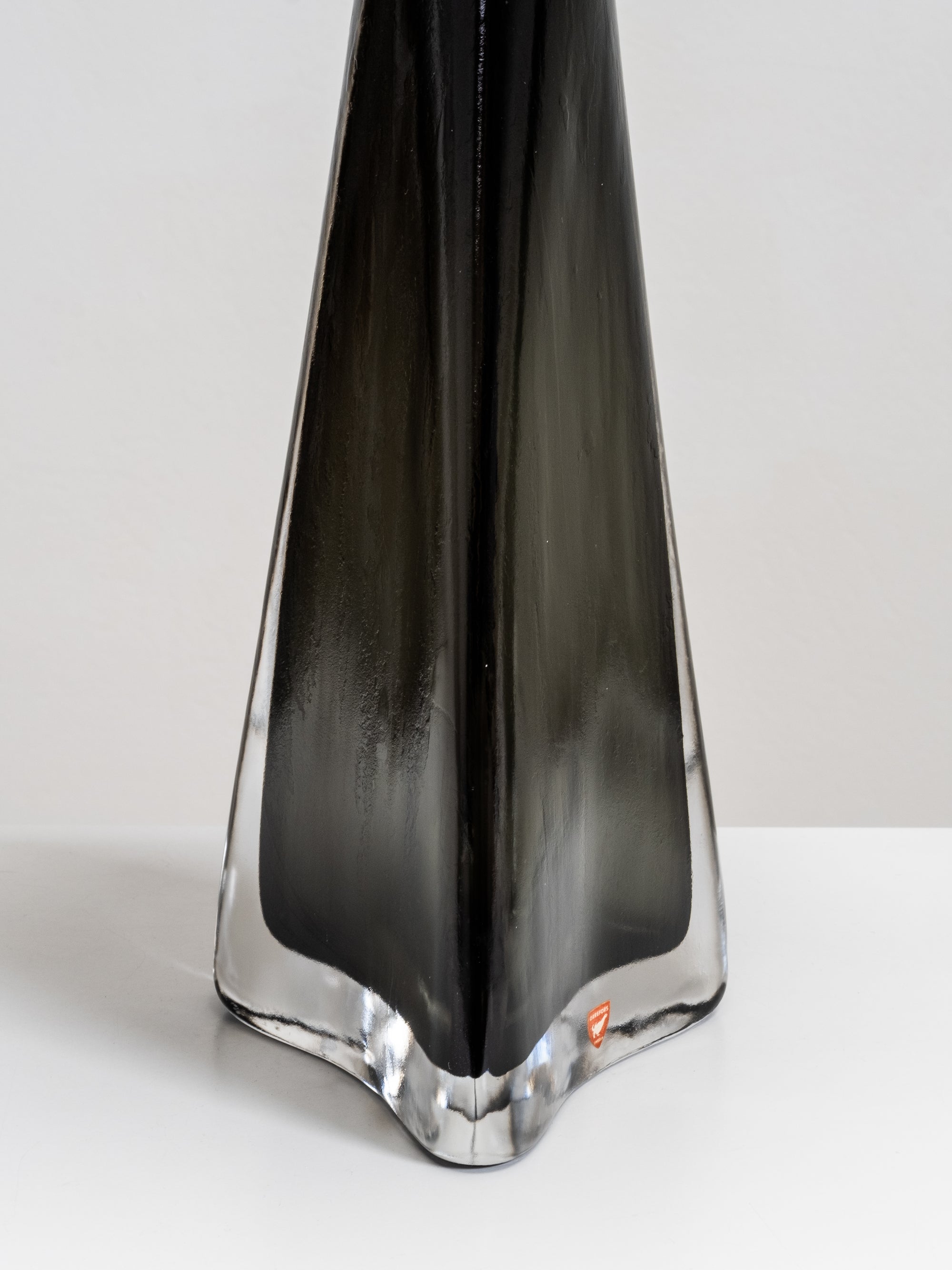 Pair of Large Glass Table Lamps Model RD 1319 by Carl Fagerlund for Orrefors