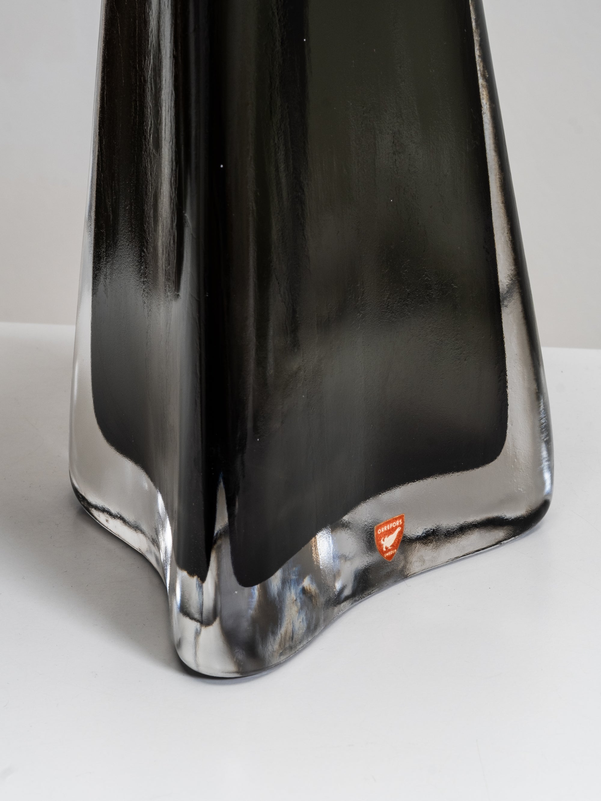 Pair of Large Glass Table Lamps Model RD 1319 by Carl Fagerlund for Orrefors