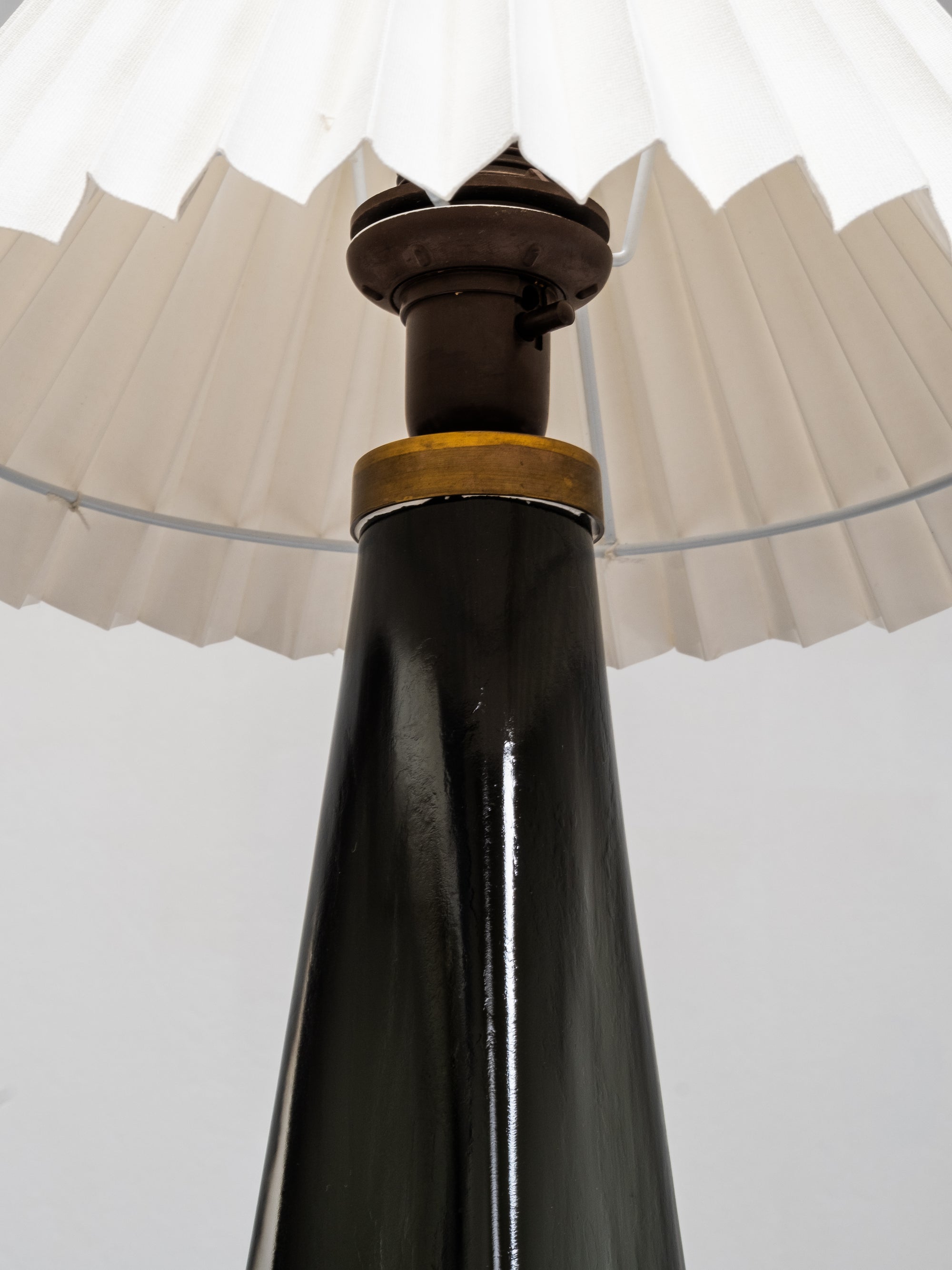 Pair of Large Glass Table Lamps Model RD 1319 by Carl Fagerlund for Orrefors