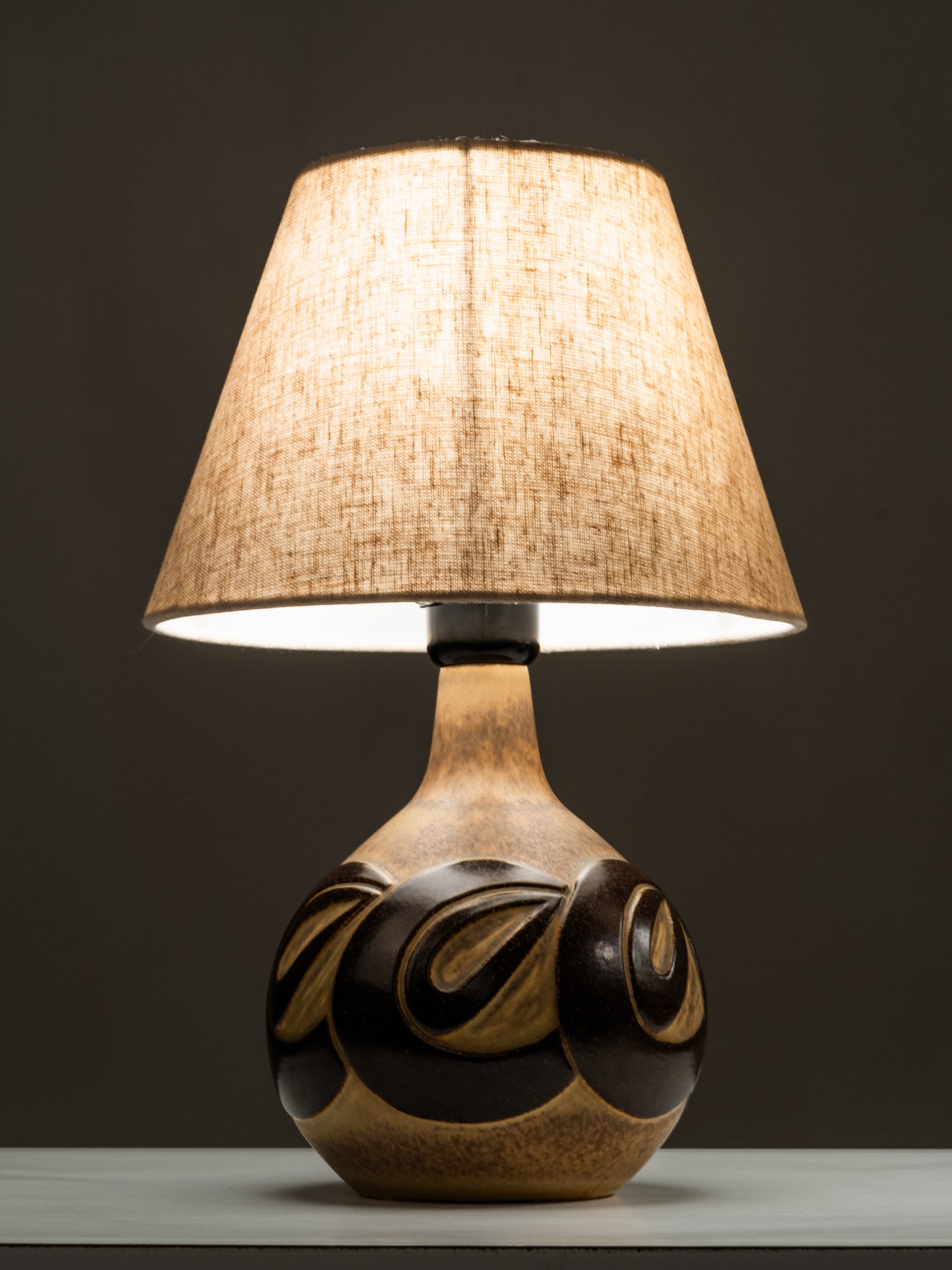 Pair of Mid-Century Table Lamps by Marianne Starck for Michael Andersen, Denmark