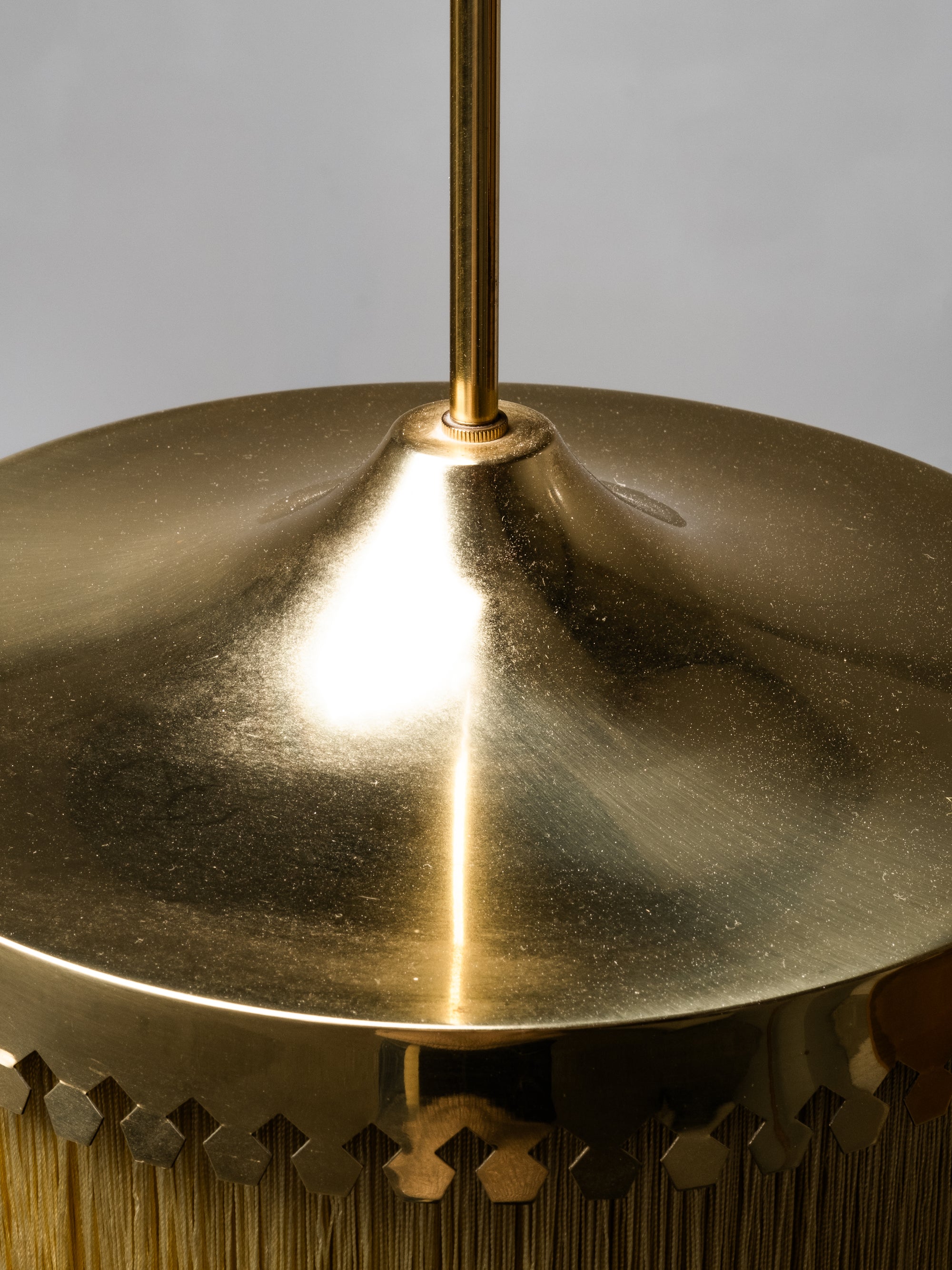 Fringe Ceiling Lamp ‘T601/M’ by Hans-Agne Jakobsson for Markaryd, Sweden, 1960s