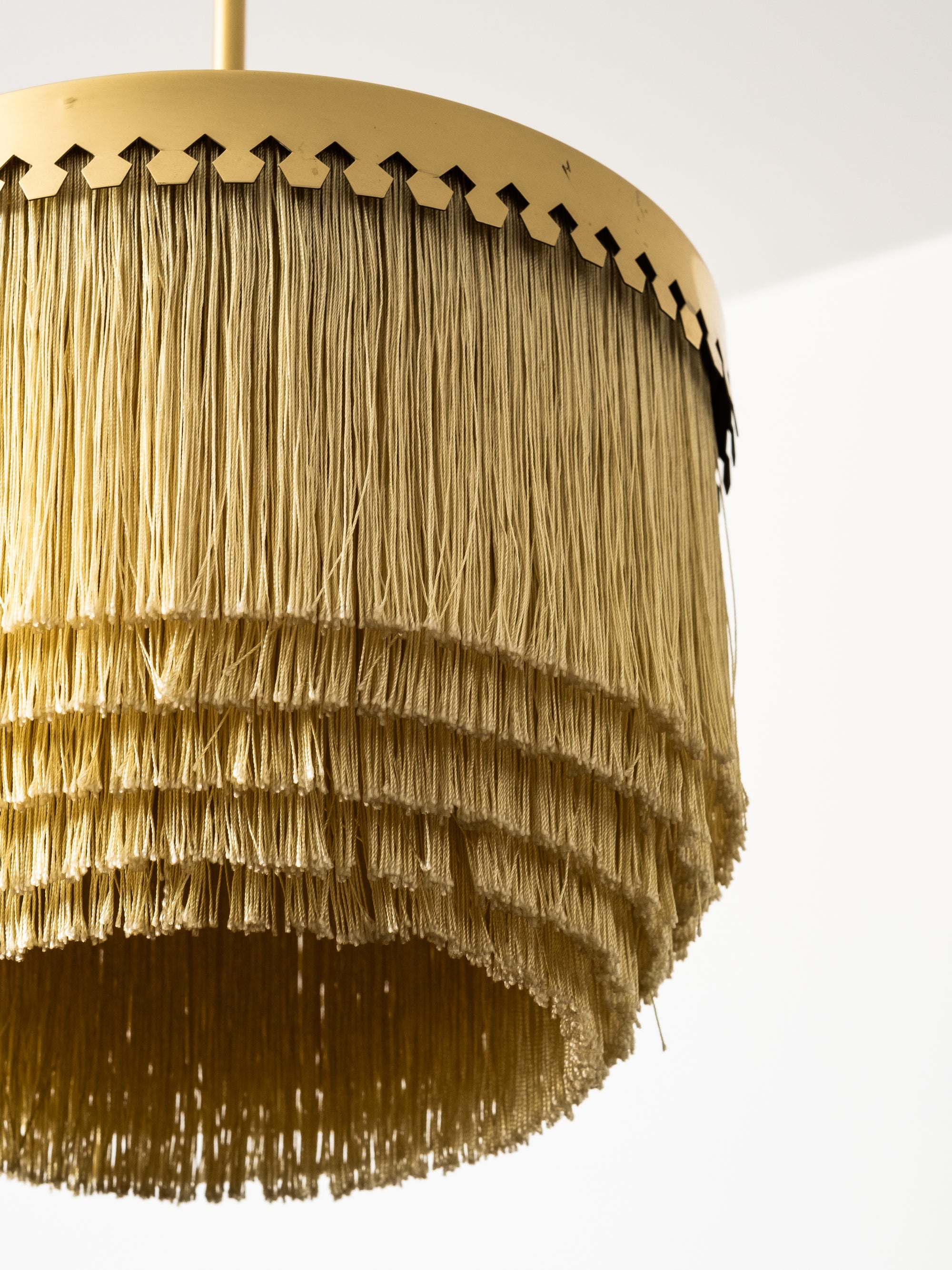 Fringe Ceiling Lamp ‘T601/M’ by Hans-Agne Jakobsson for Markaryd, Sweden, 1960s