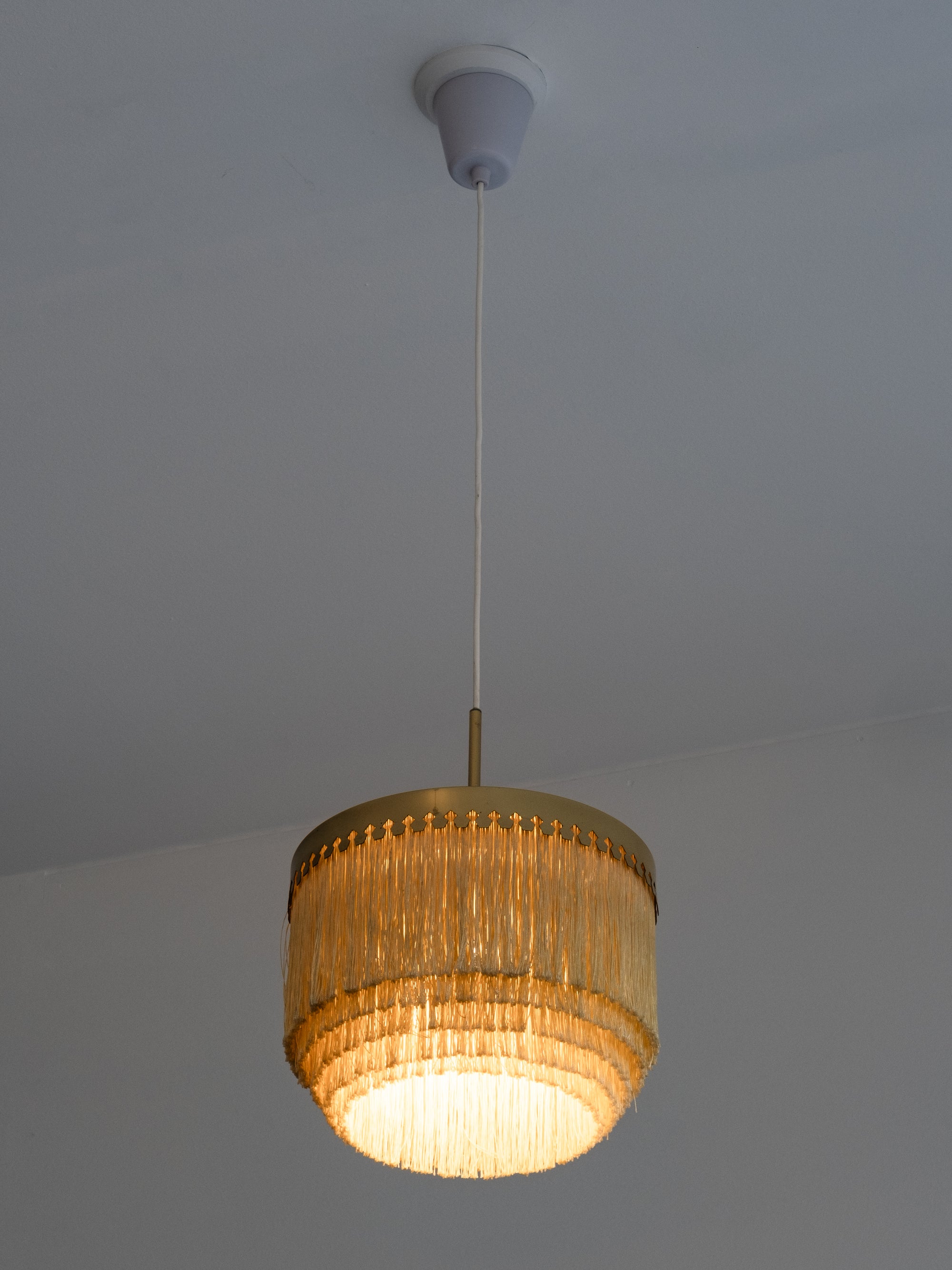 Fringe Ceiling Lamp ‘T601/M’ by Hans-Agne Jakobsson for Markaryd, Sweden, 1960s