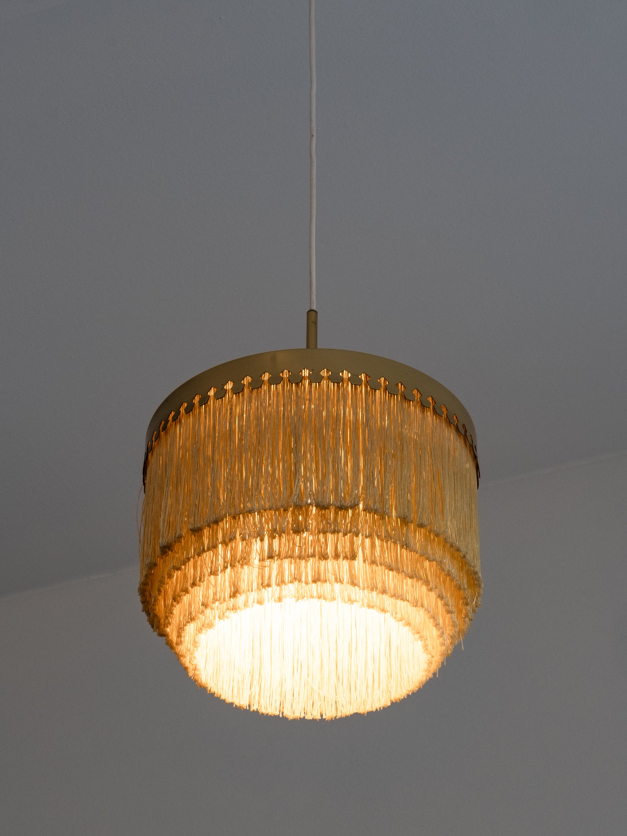 Fringe Ceiling Lamp ‘T601/M’ by Hans-Agne Jakobsson for Markaryd, Sweden, 1960s