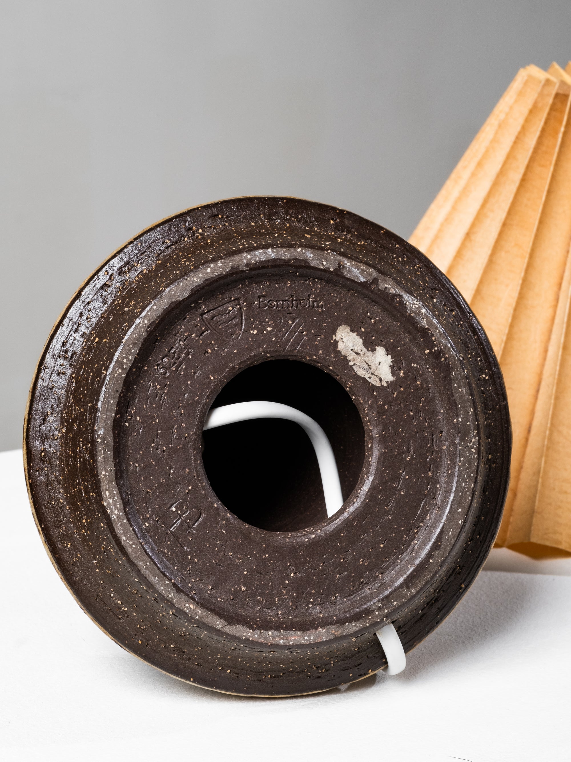 Stoneware Table Lamp by Michael Andersen &amp; Søn, Bornholm, Denmark, 1960s