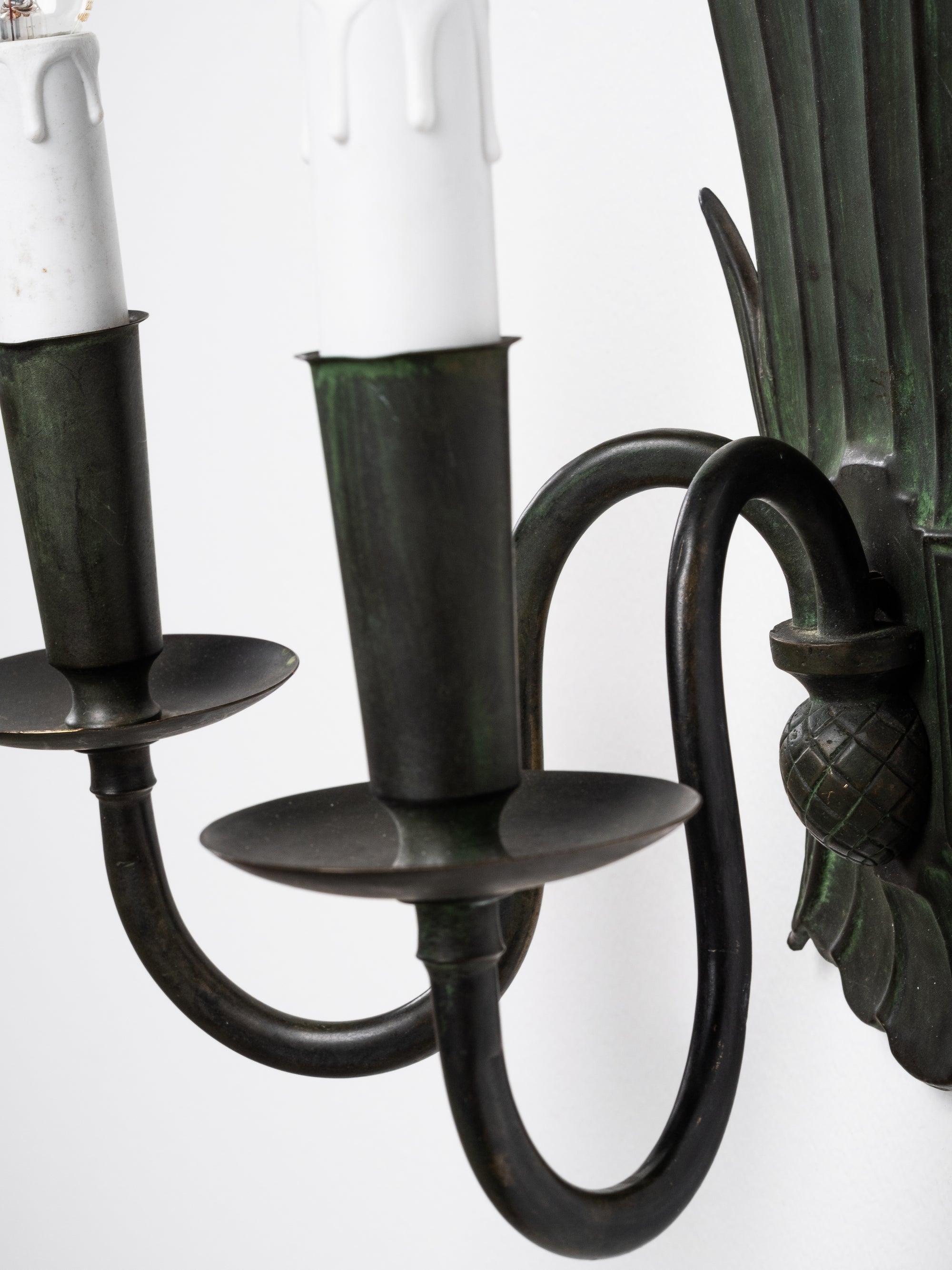 Paavo Tynell Art Deco Wall Sconce Model 7004 for Taito Oy, 1930s