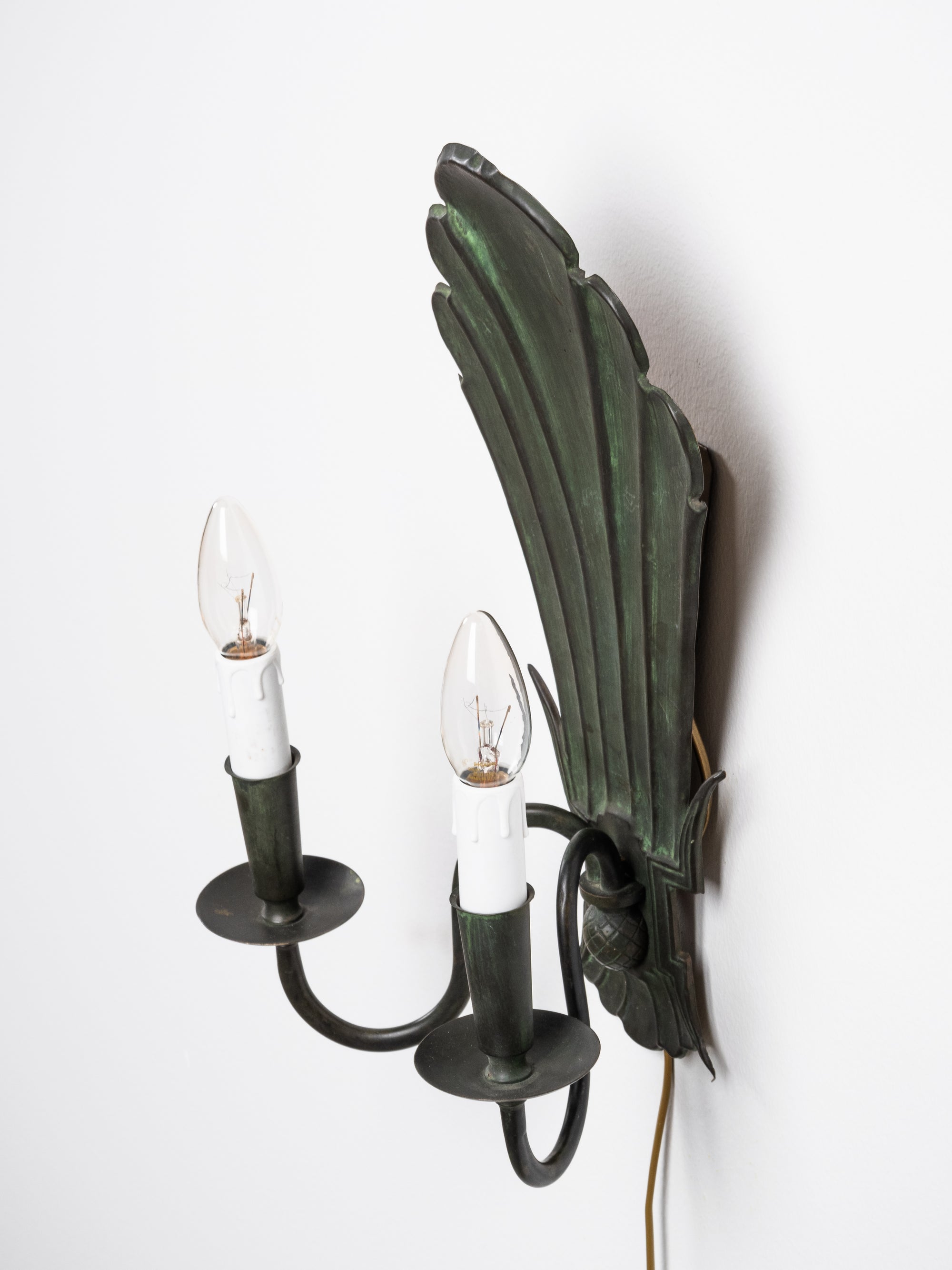 Paavo Tynell Art Deco Wall Sconce Model 7004 for Taito Oy, 1930s