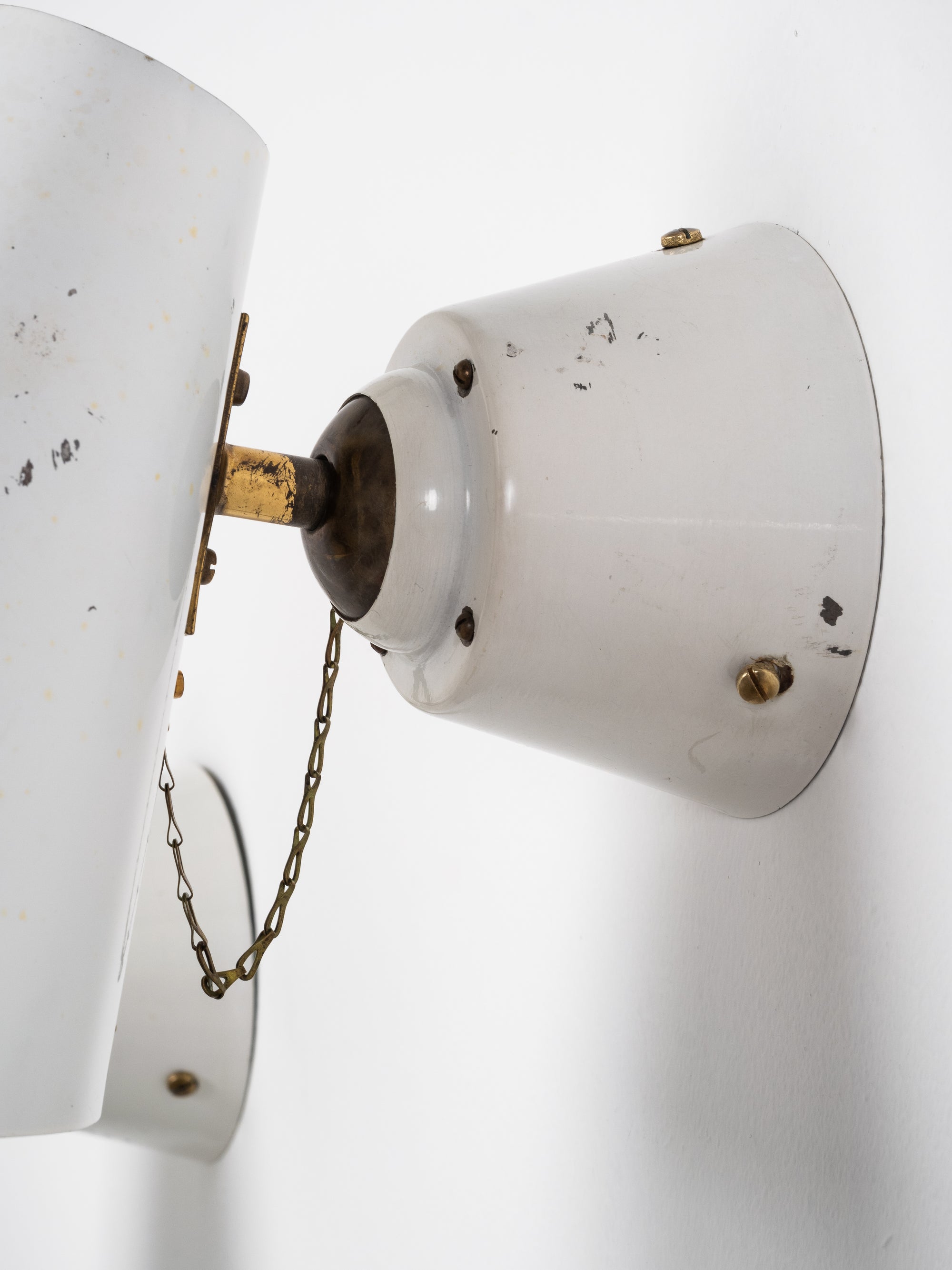 Pair of Wall Lamps Model 2351 by Paavo Tynell for Idman, Finland, 1950s