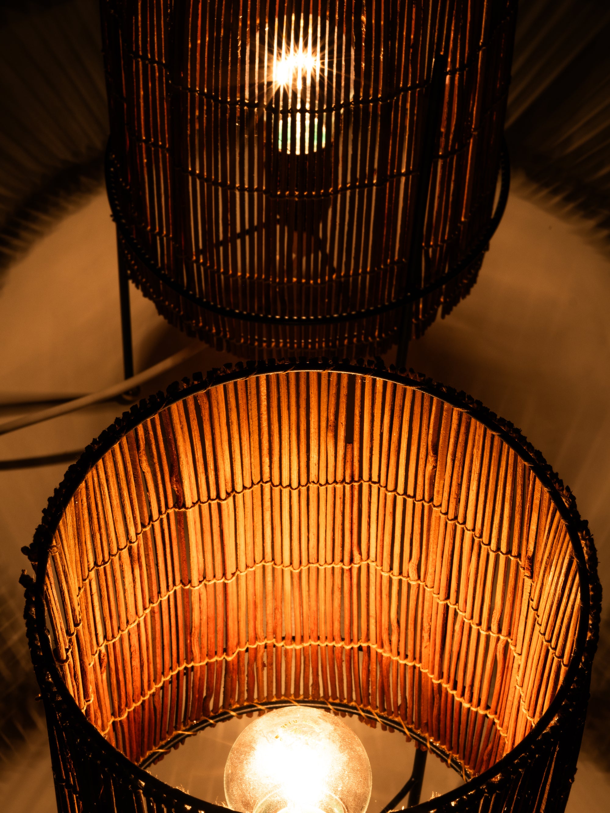 Pair of Mid-Century Modern Table Lamps Model EV 84, Itsu Oy, Finland
