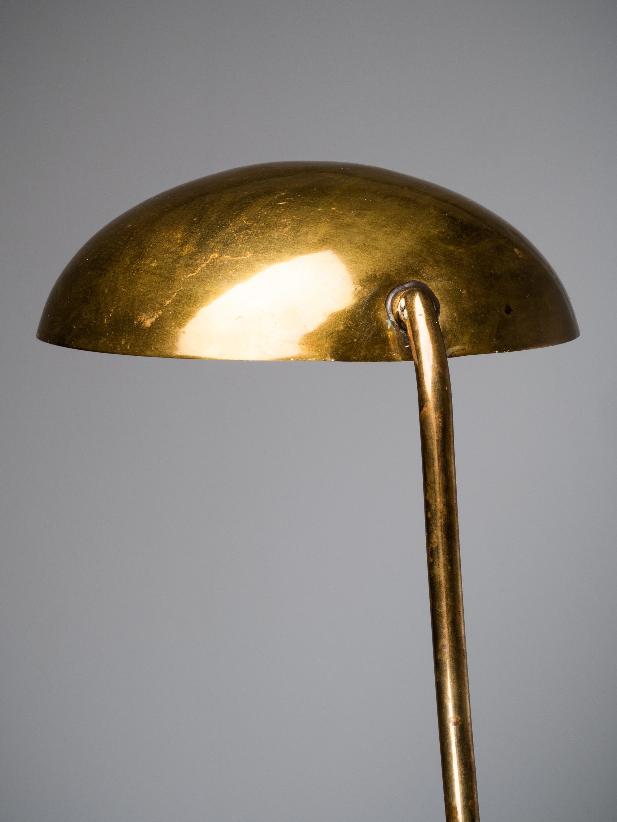 Mid-Century Model “2433” Brass Desk Lamp by Valinte Oy, Finland, 1950s