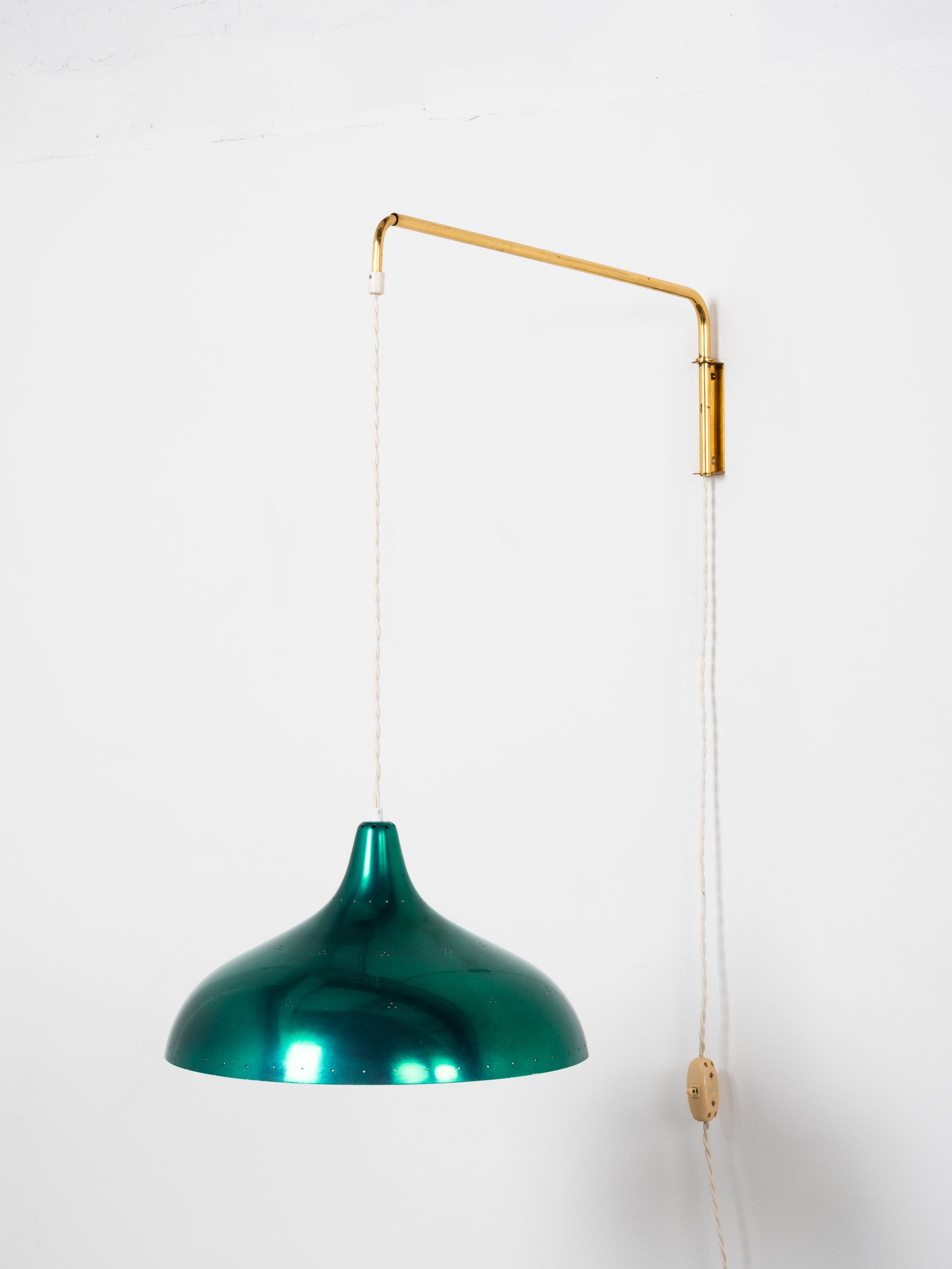 Mid-Century Modern Telescopic Wall Light by Itsu, Finland, 1950s