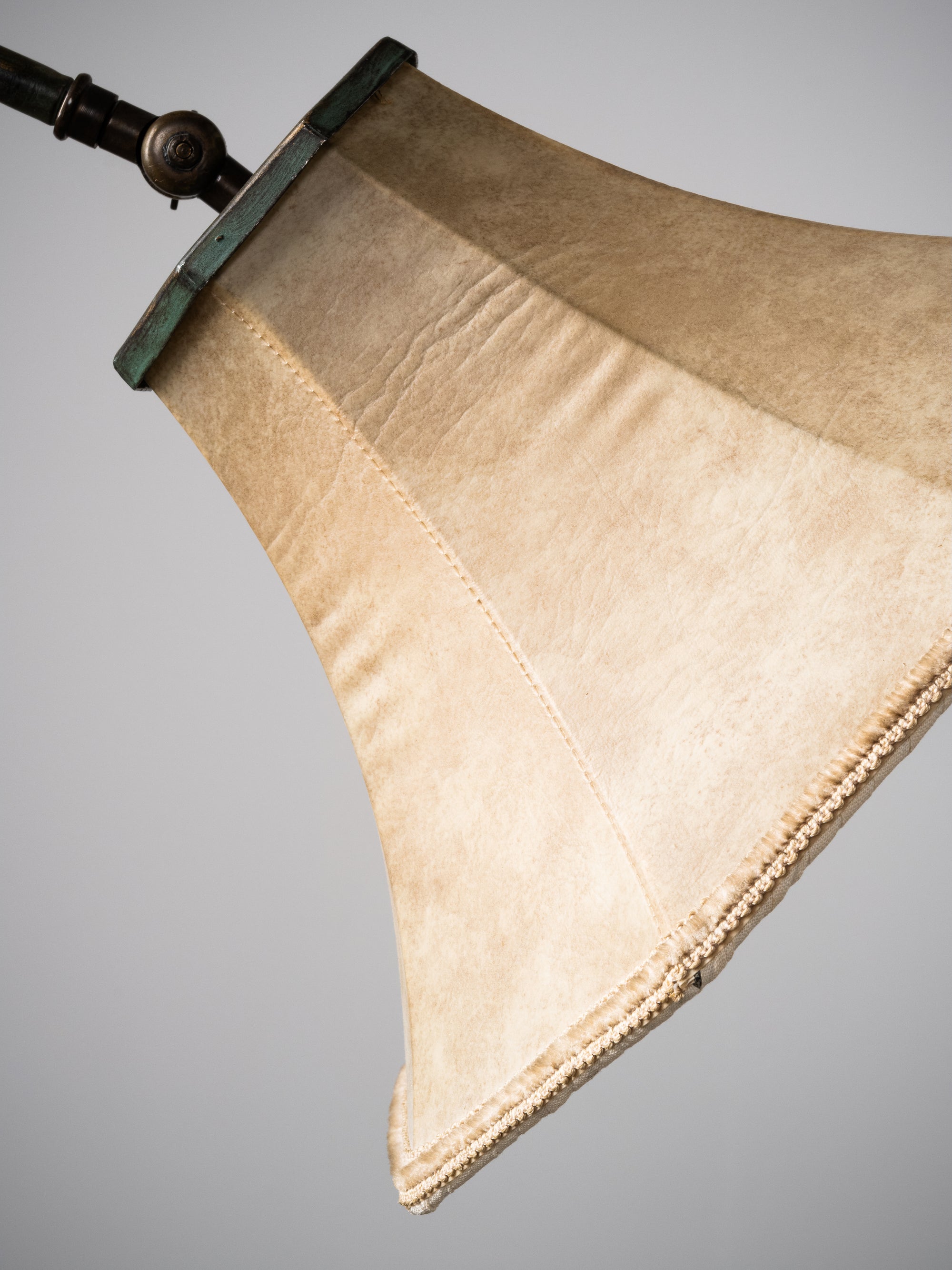 Wrought Iron Floor Lamp Model 808 by Taidetakomo Hakkarainen, Finland, 1930s