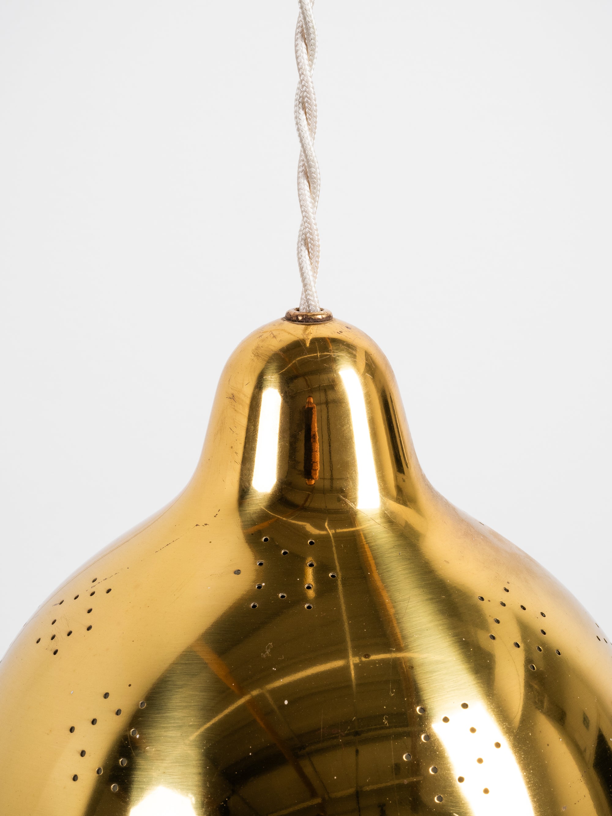Adjustable Brass Wall Lamp by Lisa Johansson-Pape for Orno, Finland, 1950s