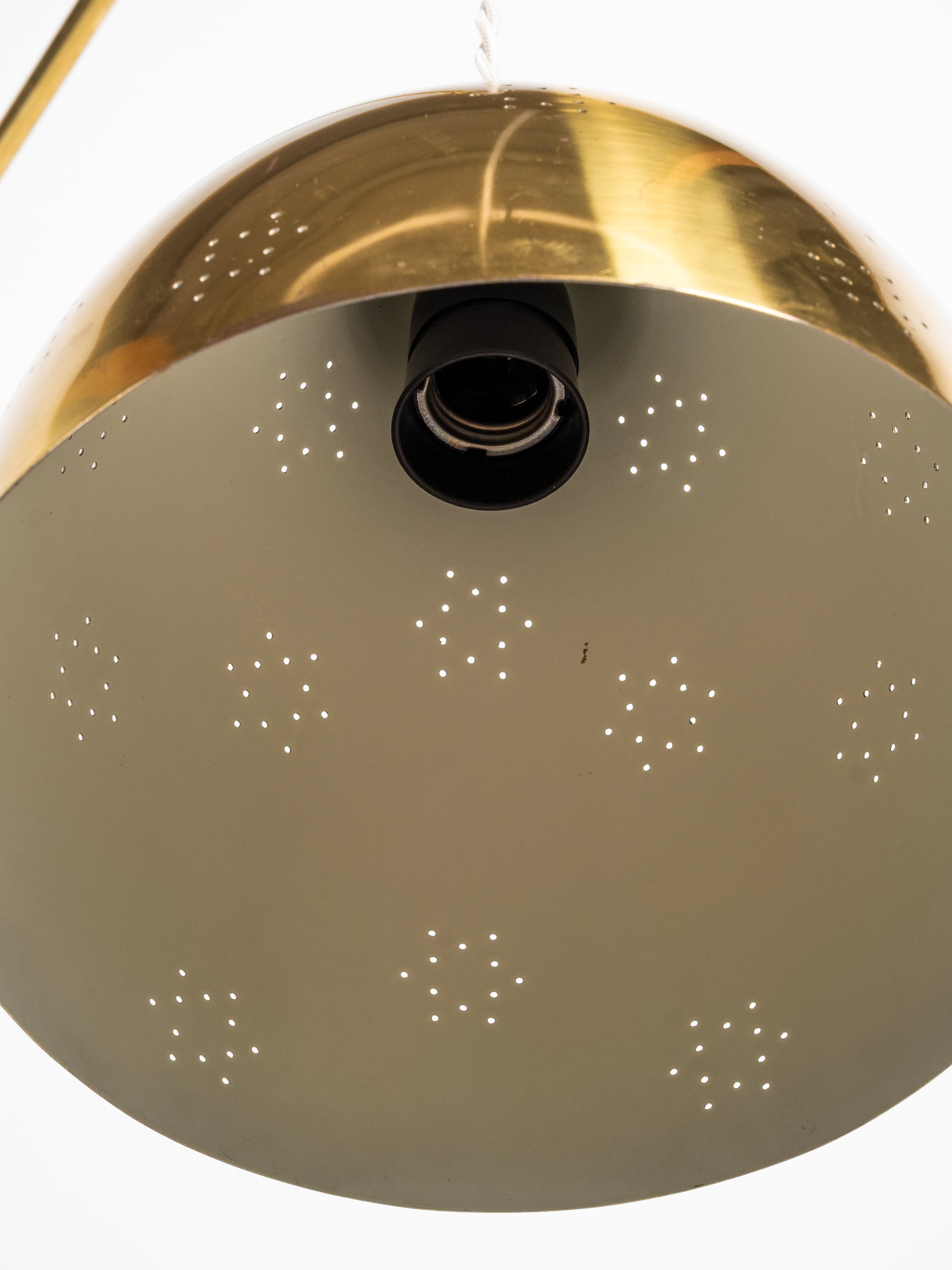 Adjustable Brass Wall Lamp by Lisa Johansson-Pape for Orno, Finland, 1950s