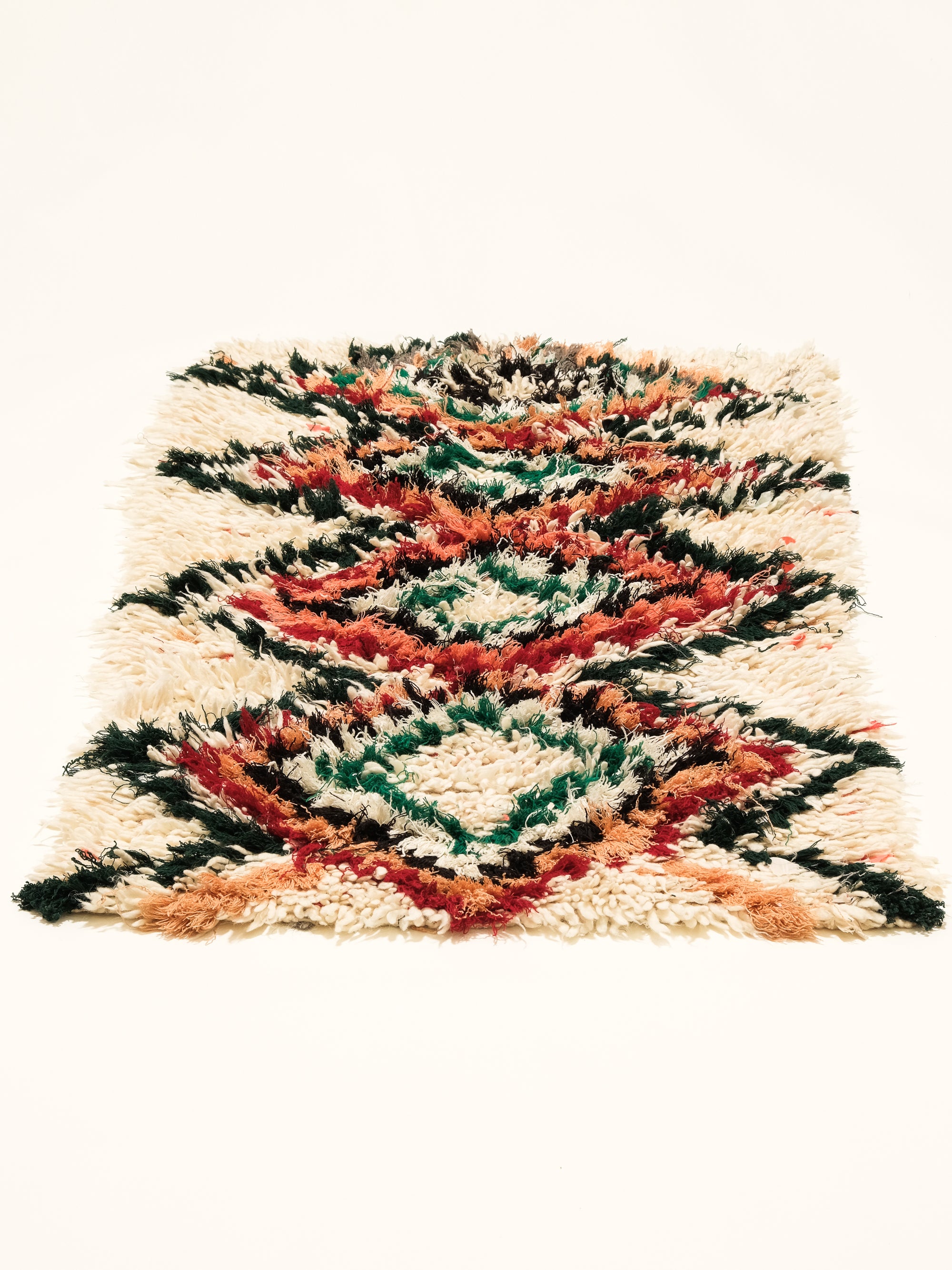Vintage Moroccan Boucherouite Rug | 150 x 80 cm