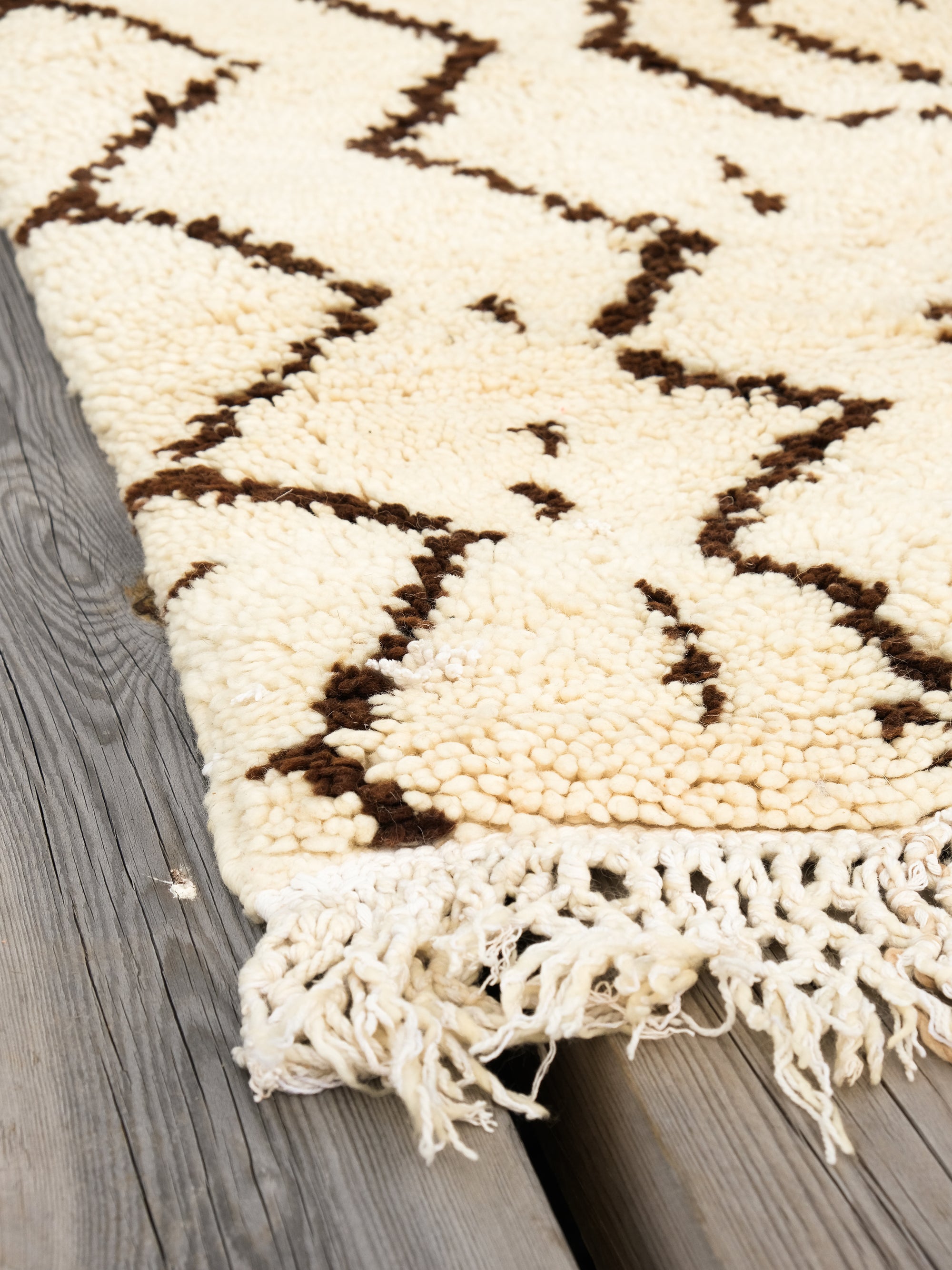 Vintage Moroccan Wool Rug | 165 x 95 cm