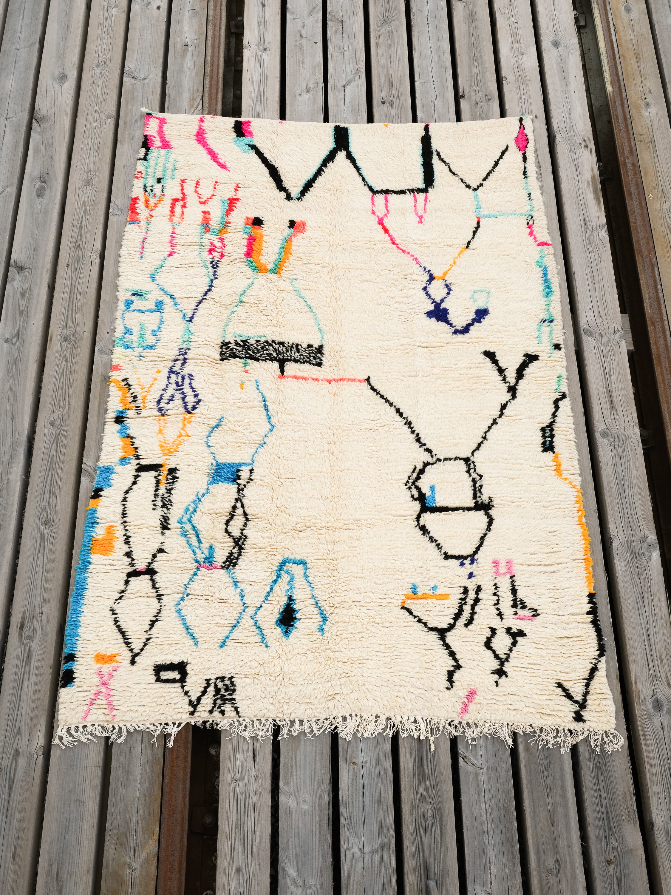 Moroccan Wool Rug | 230 x 156 cm