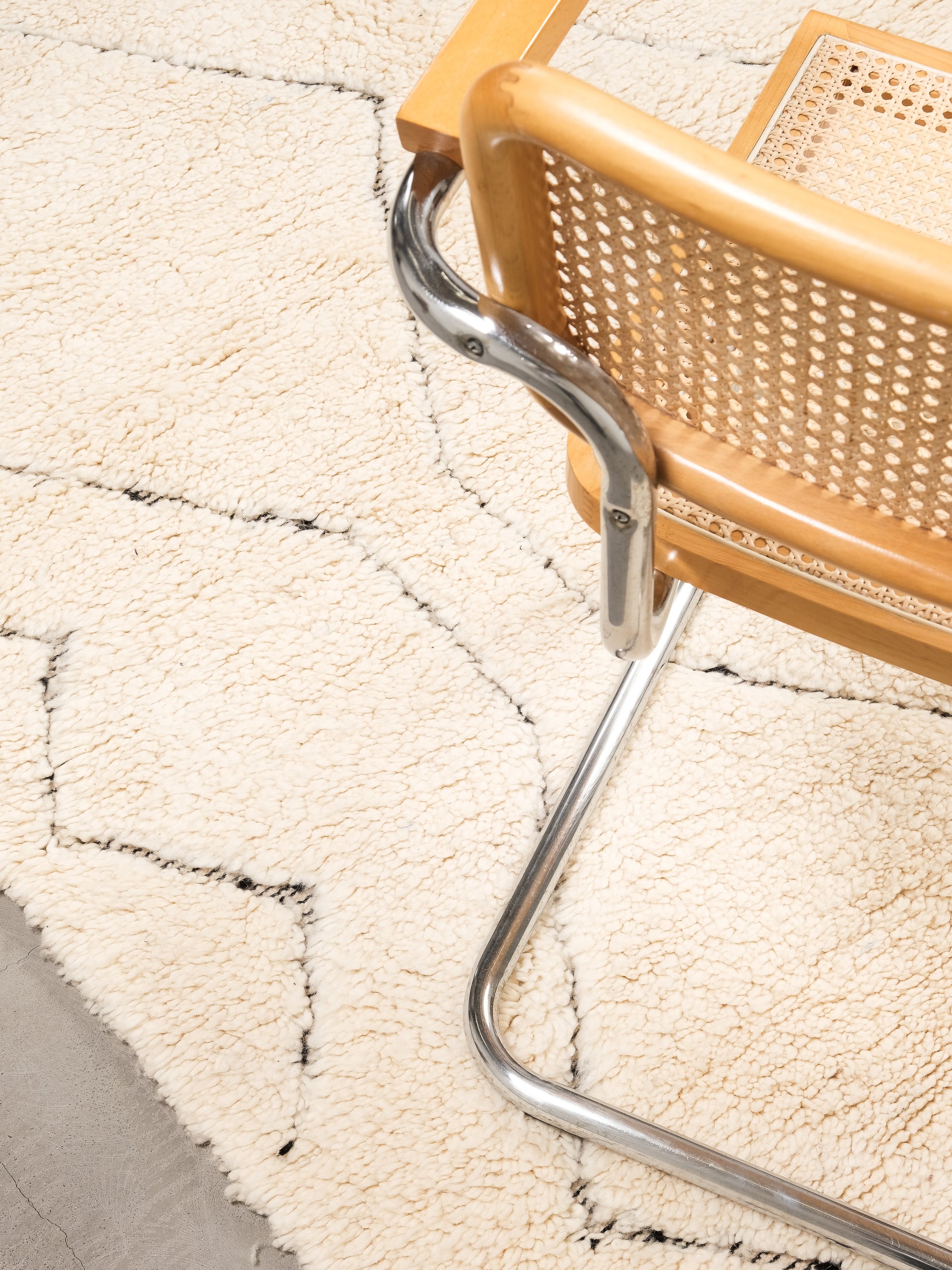 Moroccan Wool Rug | 244 x 155 cm