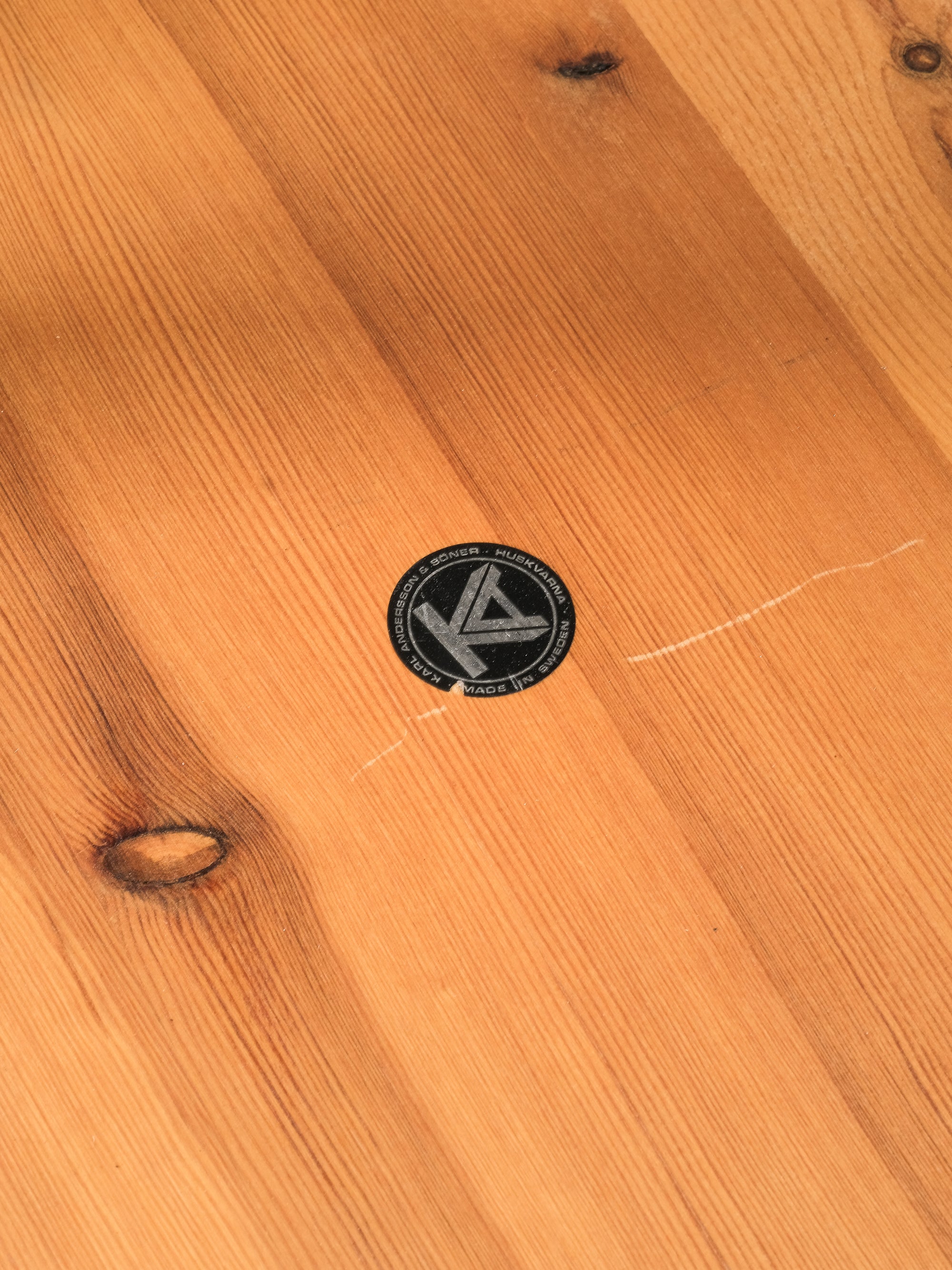 Pine Dining Chairs by Göran Malmvall for Karl Andersson &amp; Söner, 1970s, Set of 8