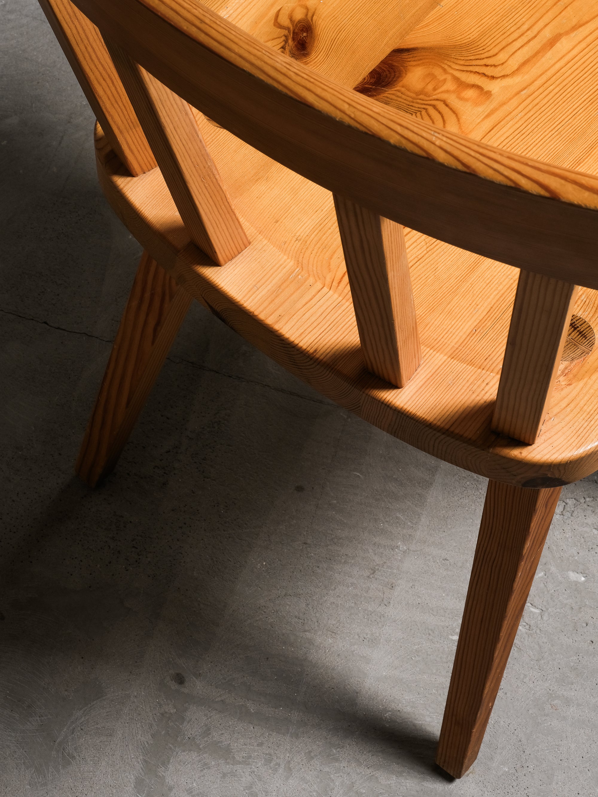 Pine Dining Chairs by Göran Malmvall for Karl Andersson &amp; Söner, 1970s, Set of 8