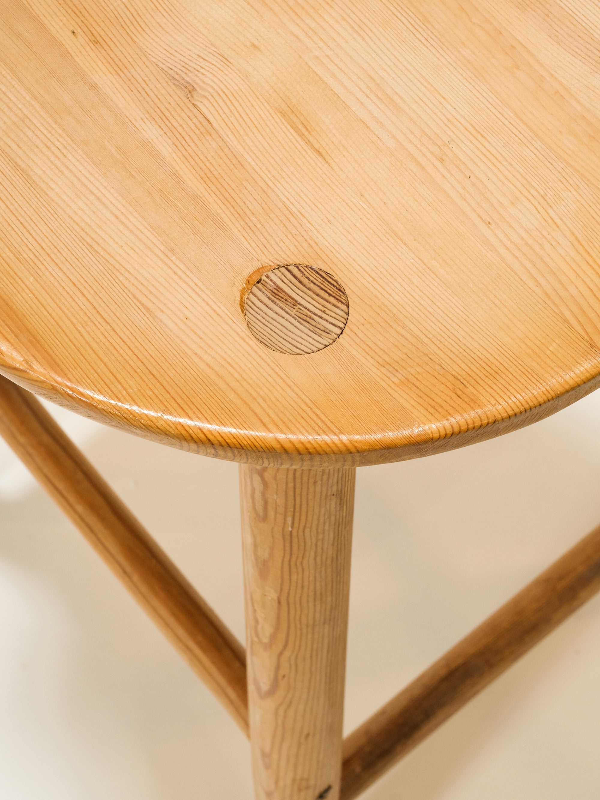 Mid-Century Pine Barstools