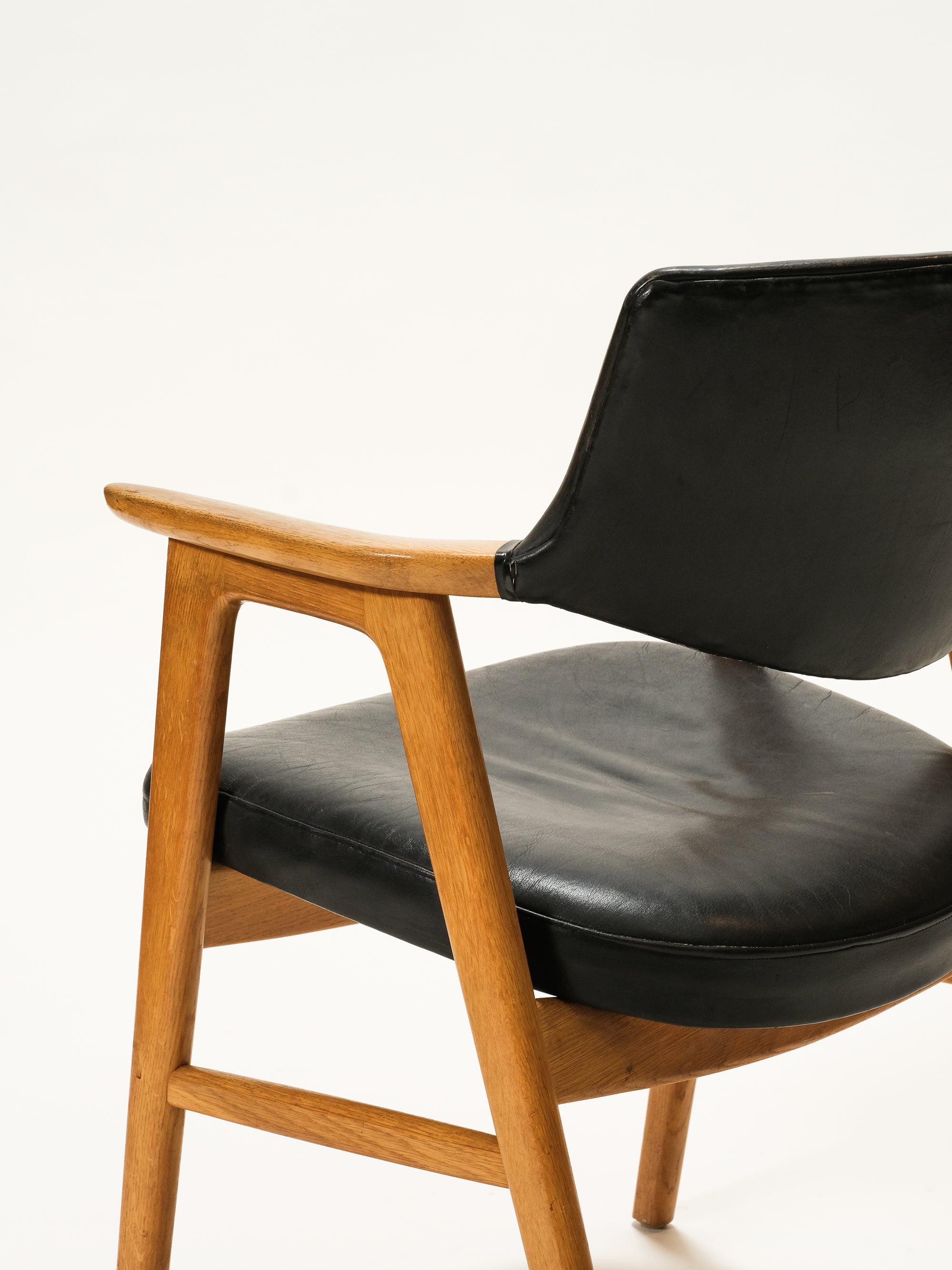 Danish Oak Armchair by Erik Kirkegaard for Høng Stolefabrik, 1960s