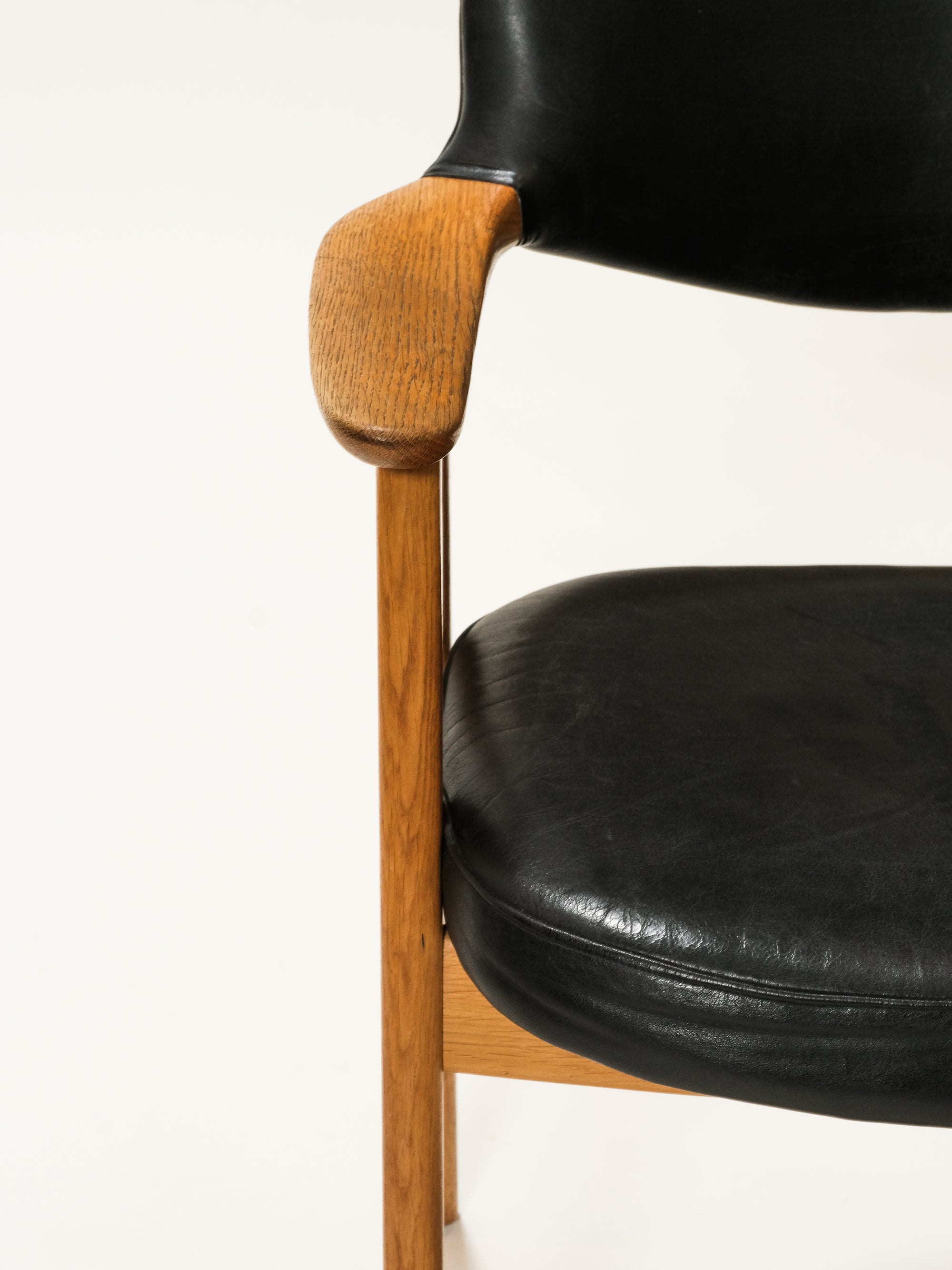 Danish Oak Armchair by Erik Kirkegaard for Høng Stolefabrik, 1960s