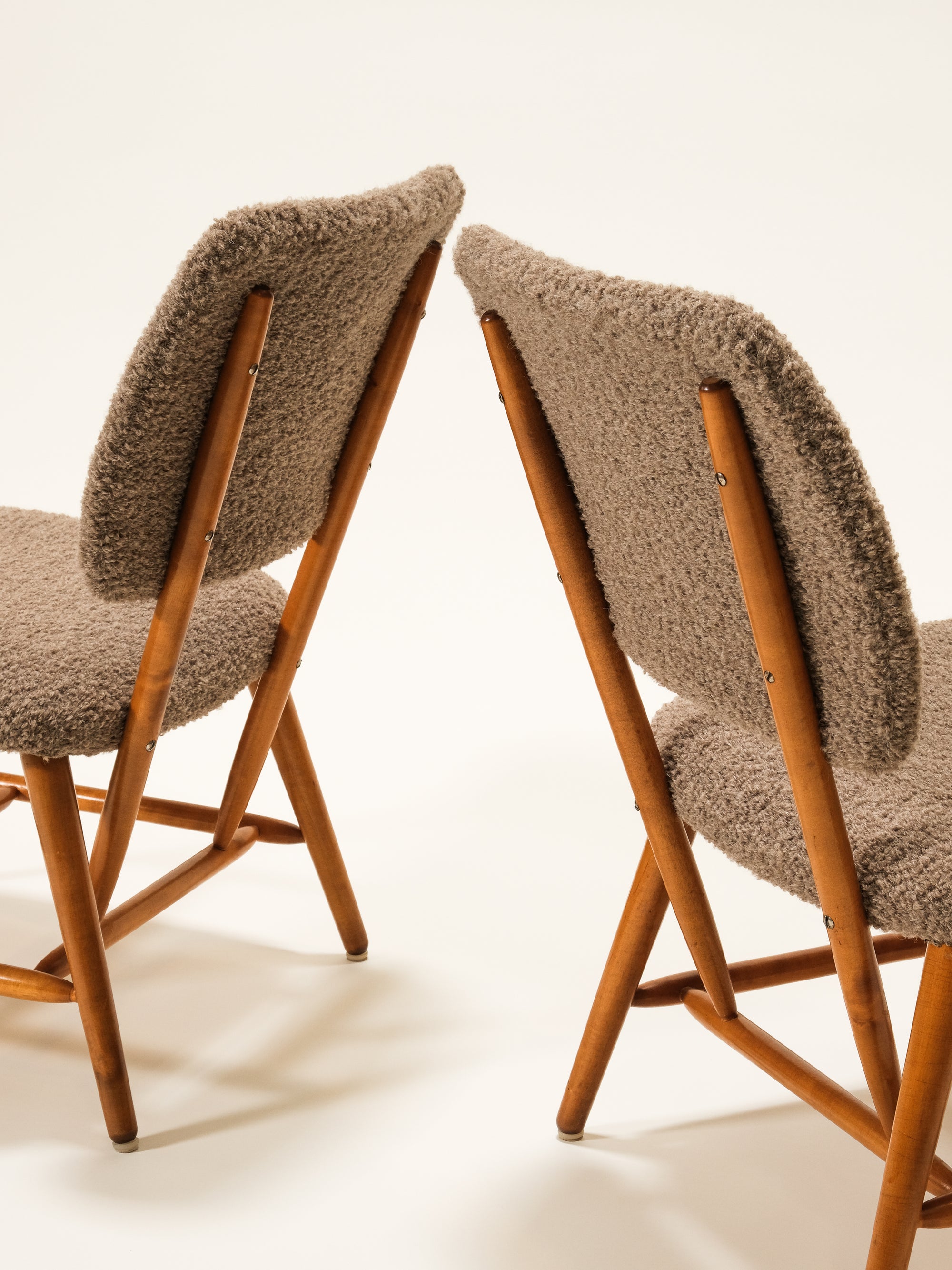 Pair of Easy Chairs by Engen, Örkelljunga, Sweden, 1960s