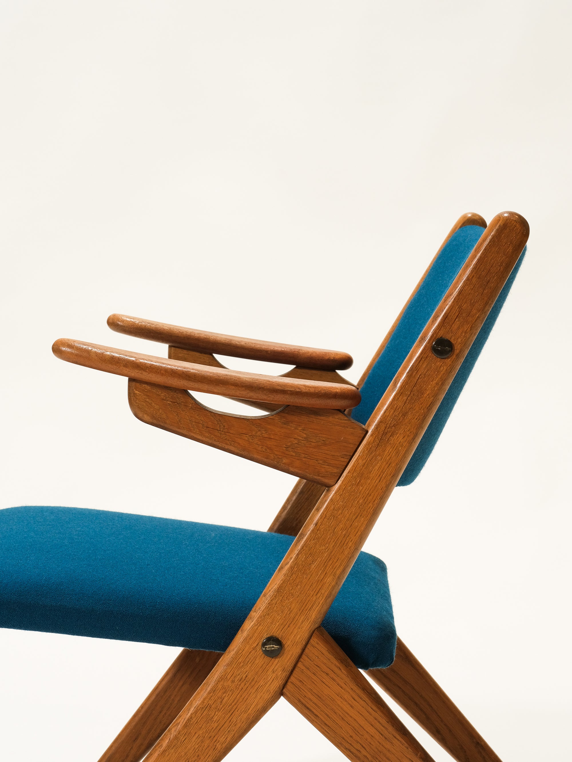 Mid-Century Danish Oak Lounge Chair by Arne Hovmand-Olsen, 1960s