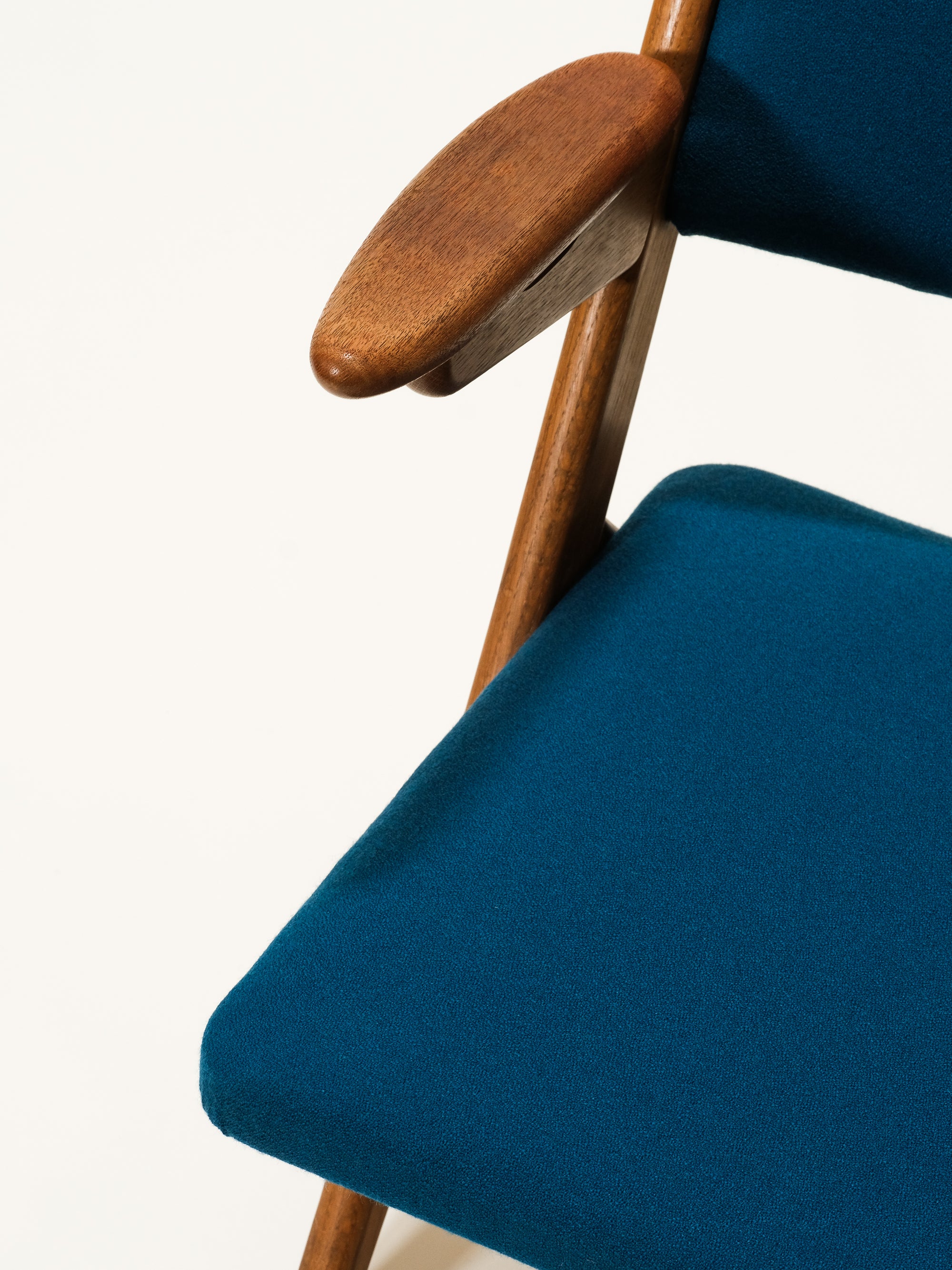 Mid-Century Danish Oak Lounge Chair by Arne Hovmand-Olsen, 1960s