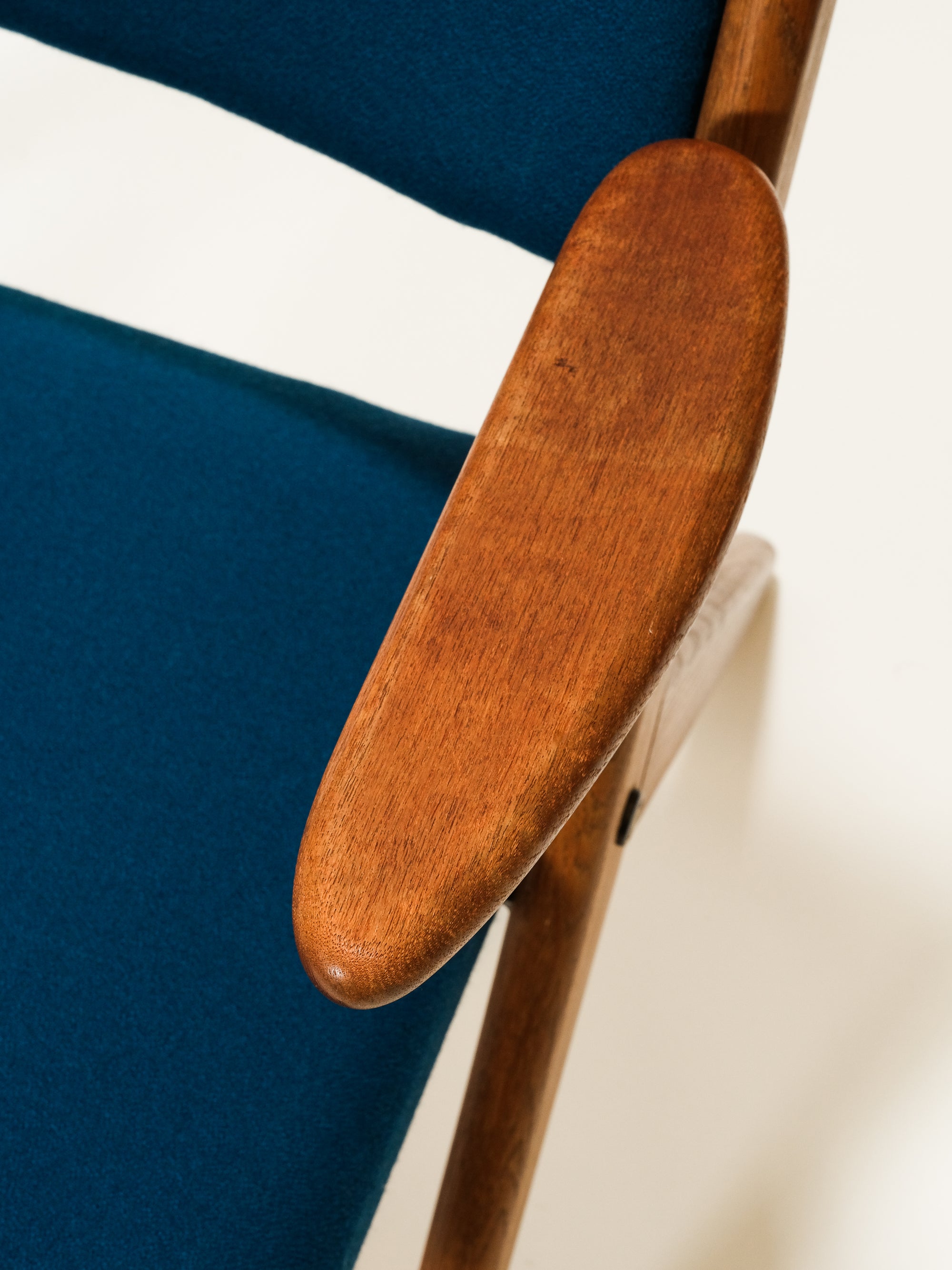 Mid-Century Danish Oak Lounge Chair by Arne Hovmand-Olsen, 1960s