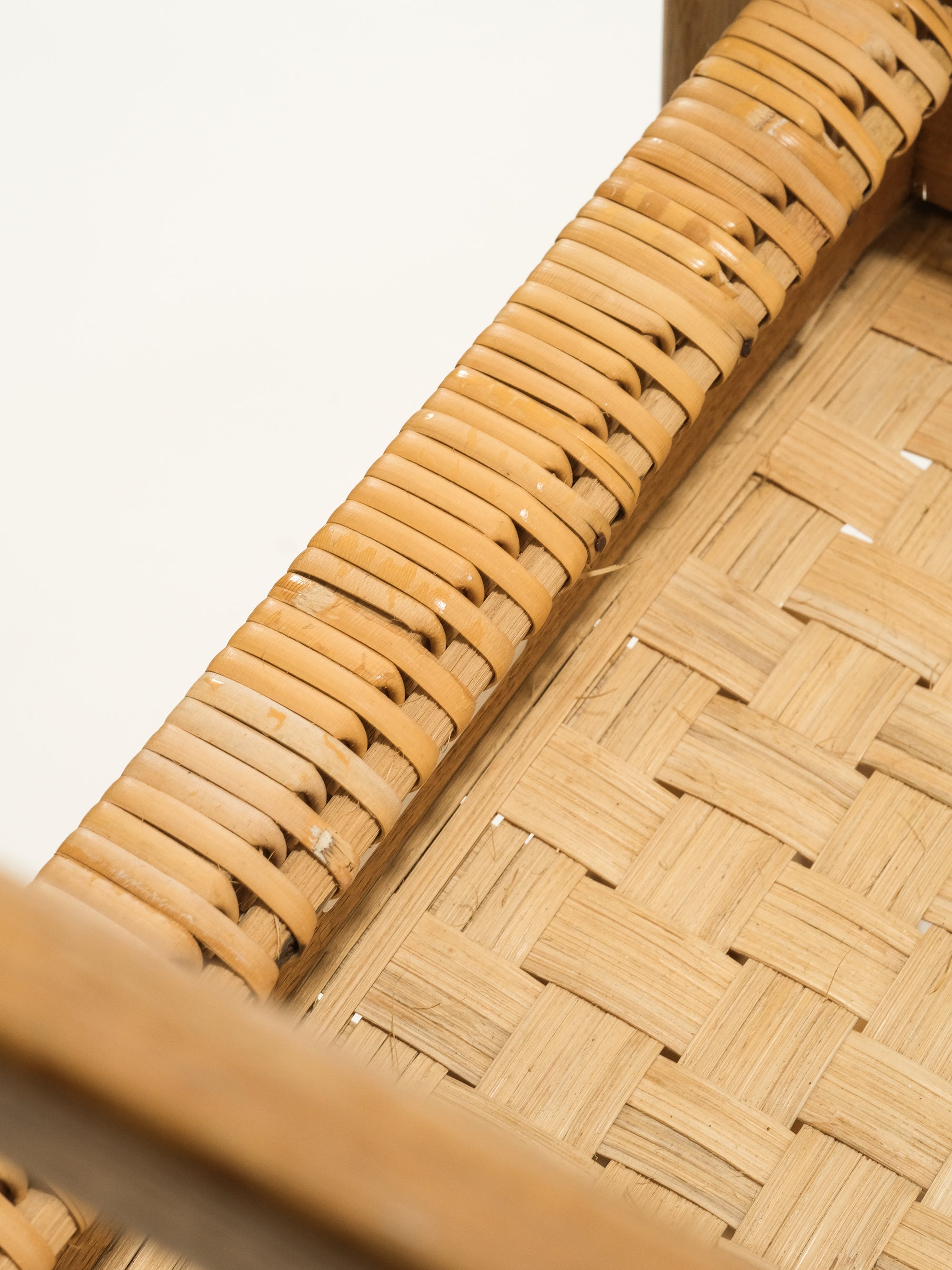 Oak &amp; Woven Cane Dining Chairs by Reino Ruokolainen for Haimi, 1960s, Set of 6