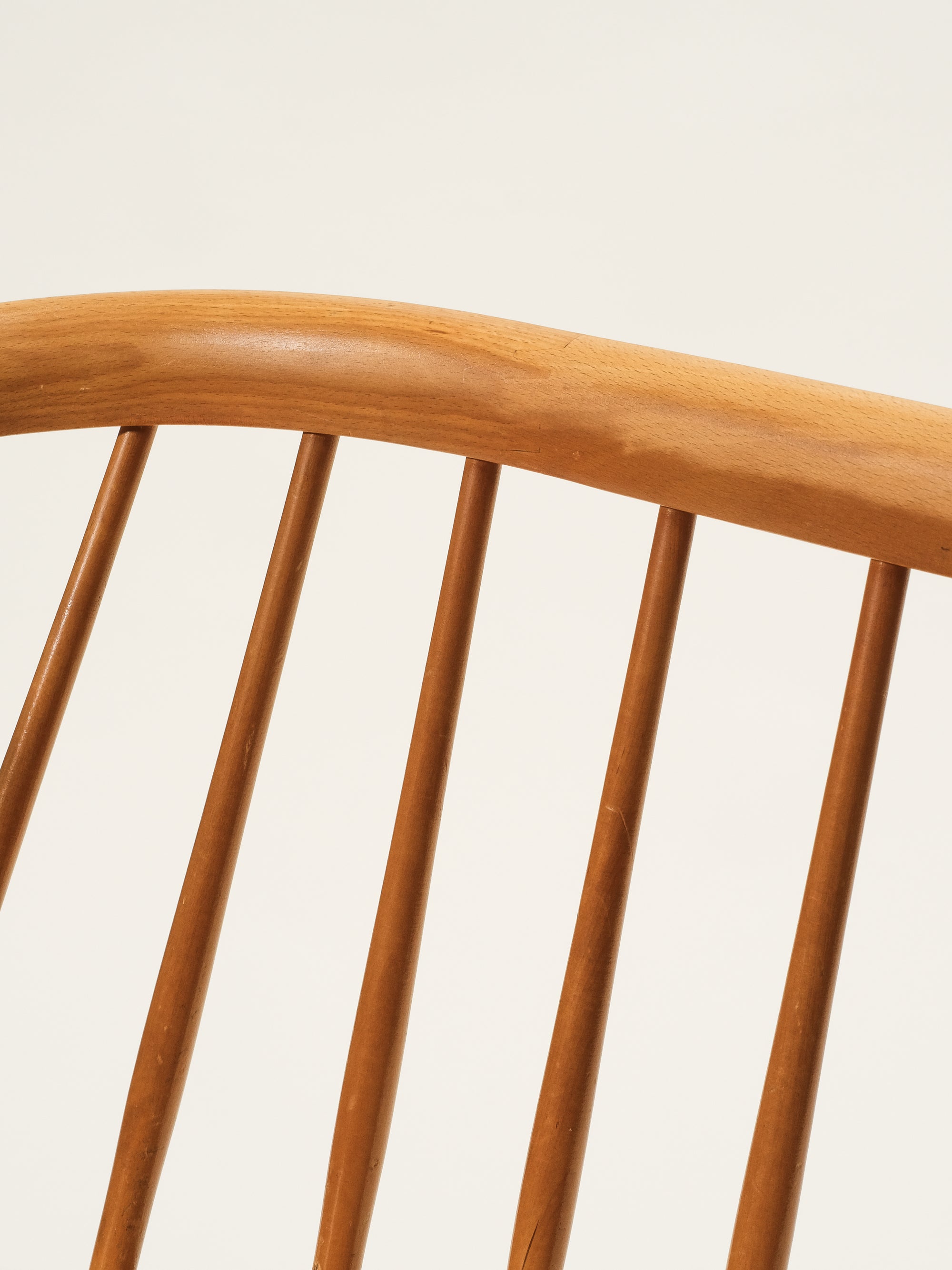 Spindle Back Birch Sofa by Nesto, Nässjö Stolfabrik, 1950s