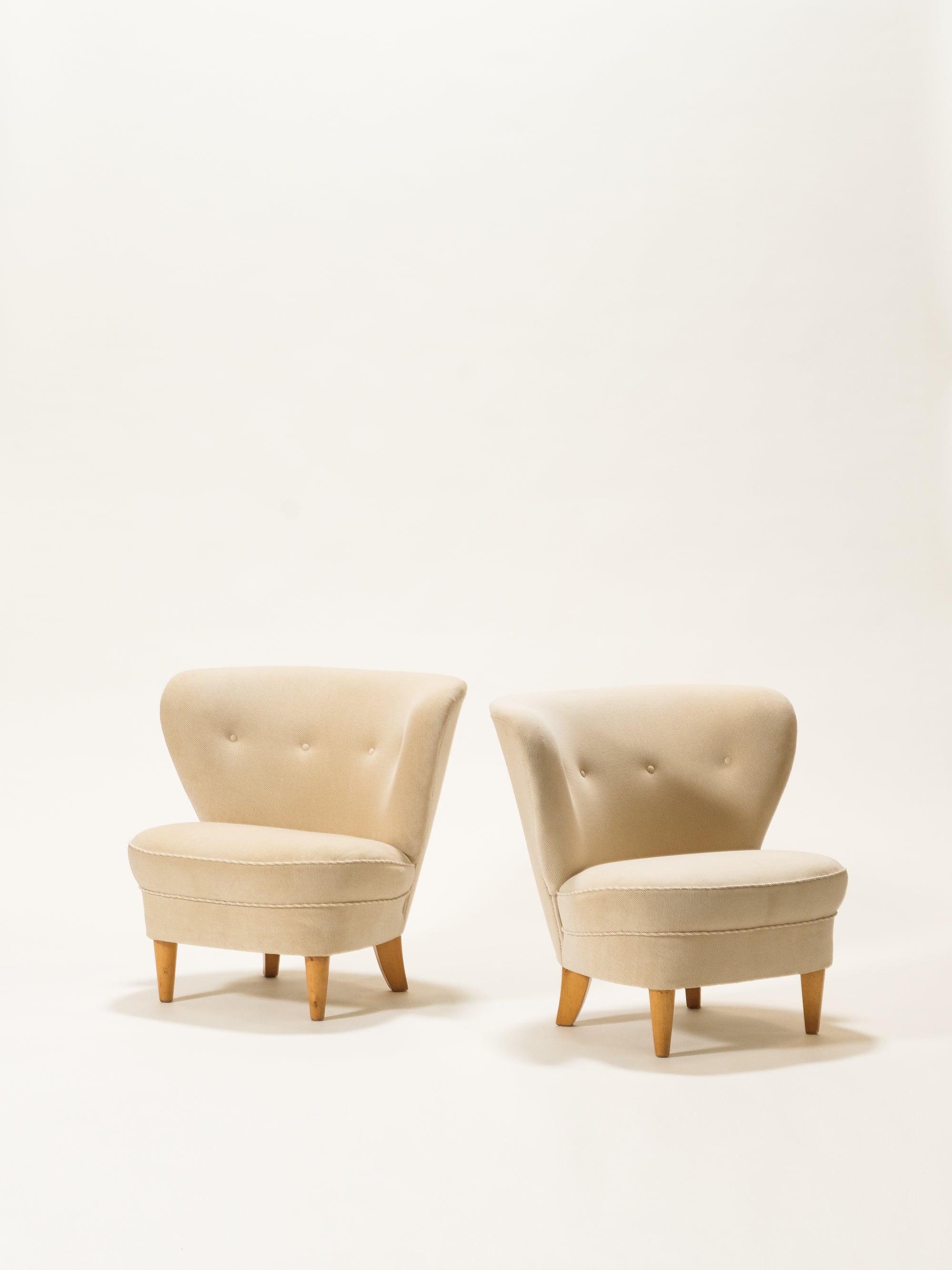 Pair of Mid-Century Finnish Easy Chairs