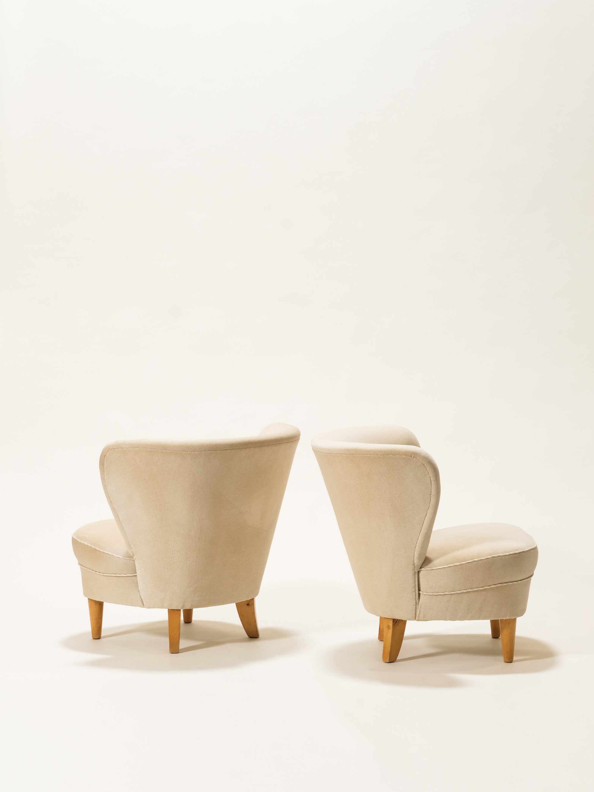 Pair of Mid-Century Finnish Easy Chairs