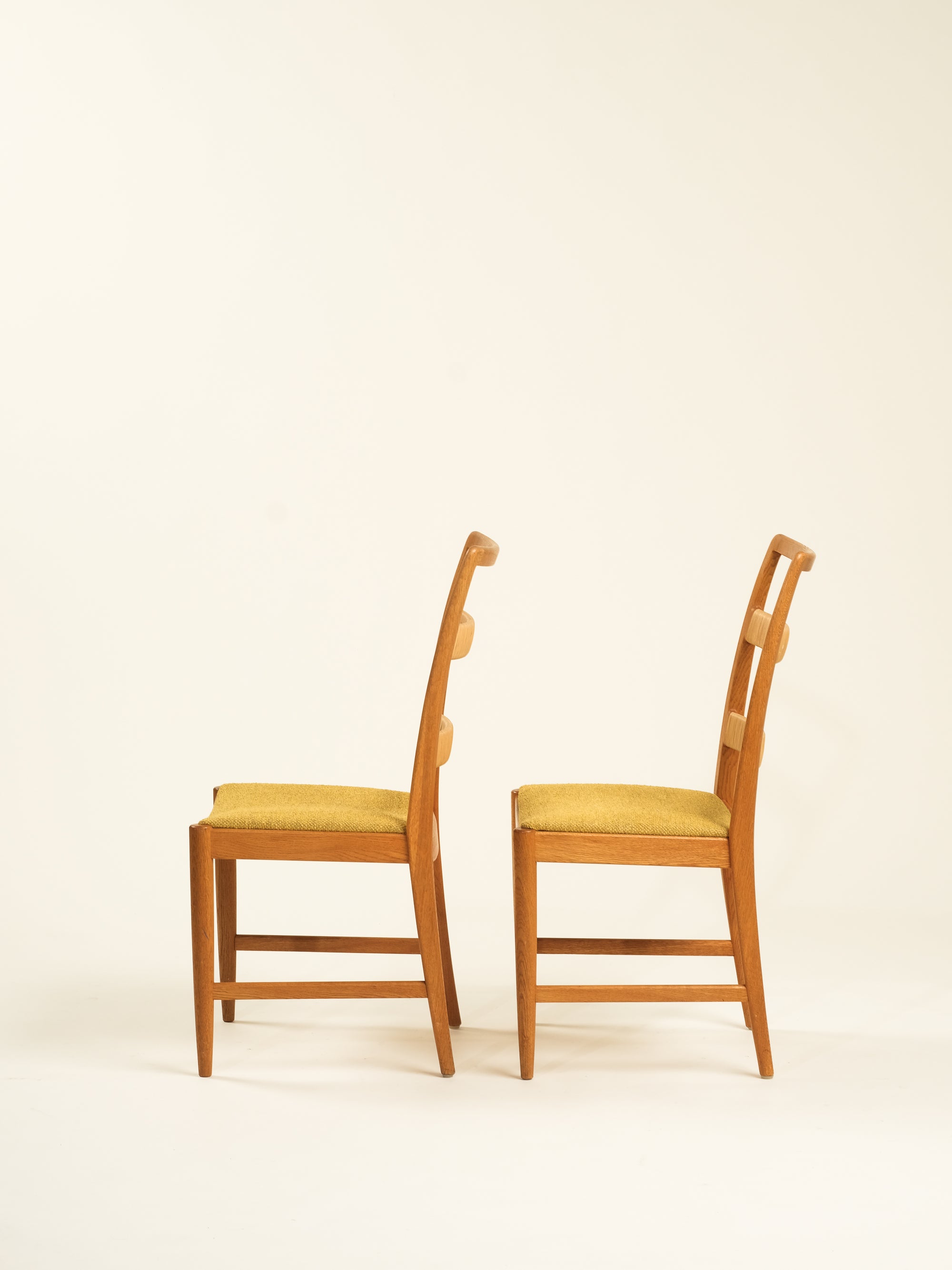 Mid-Century Swedish Oak Chairs by Bertil Fridhagen for Bodafors, 1960s
