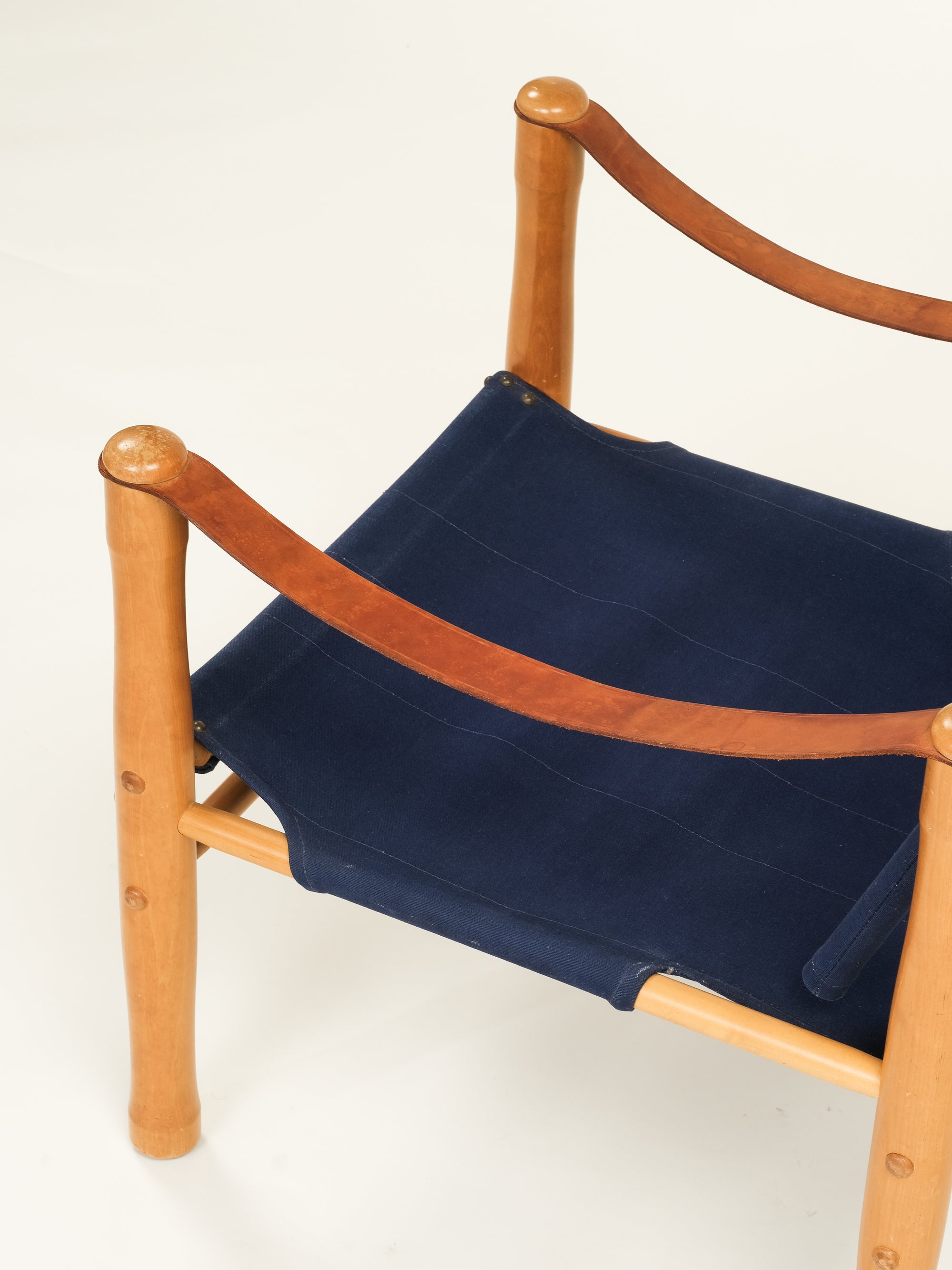 &#39;Trivia&#39; Safari Armchair by Elias Svedberg for Nordiska Kompaniet, 1950s