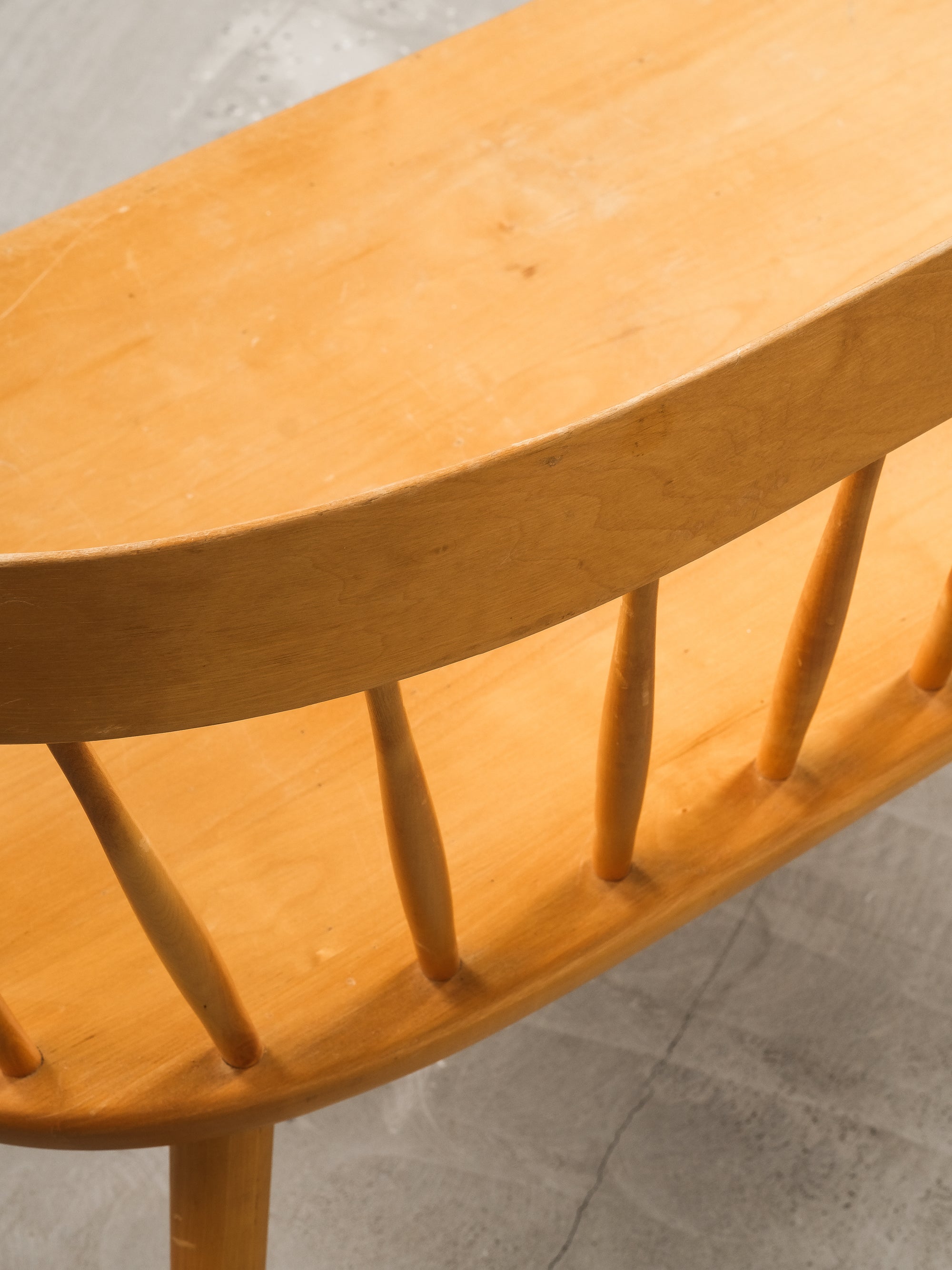 &quot;Småland&quot; Bench in Birch by Yngve Ekström, 1960s